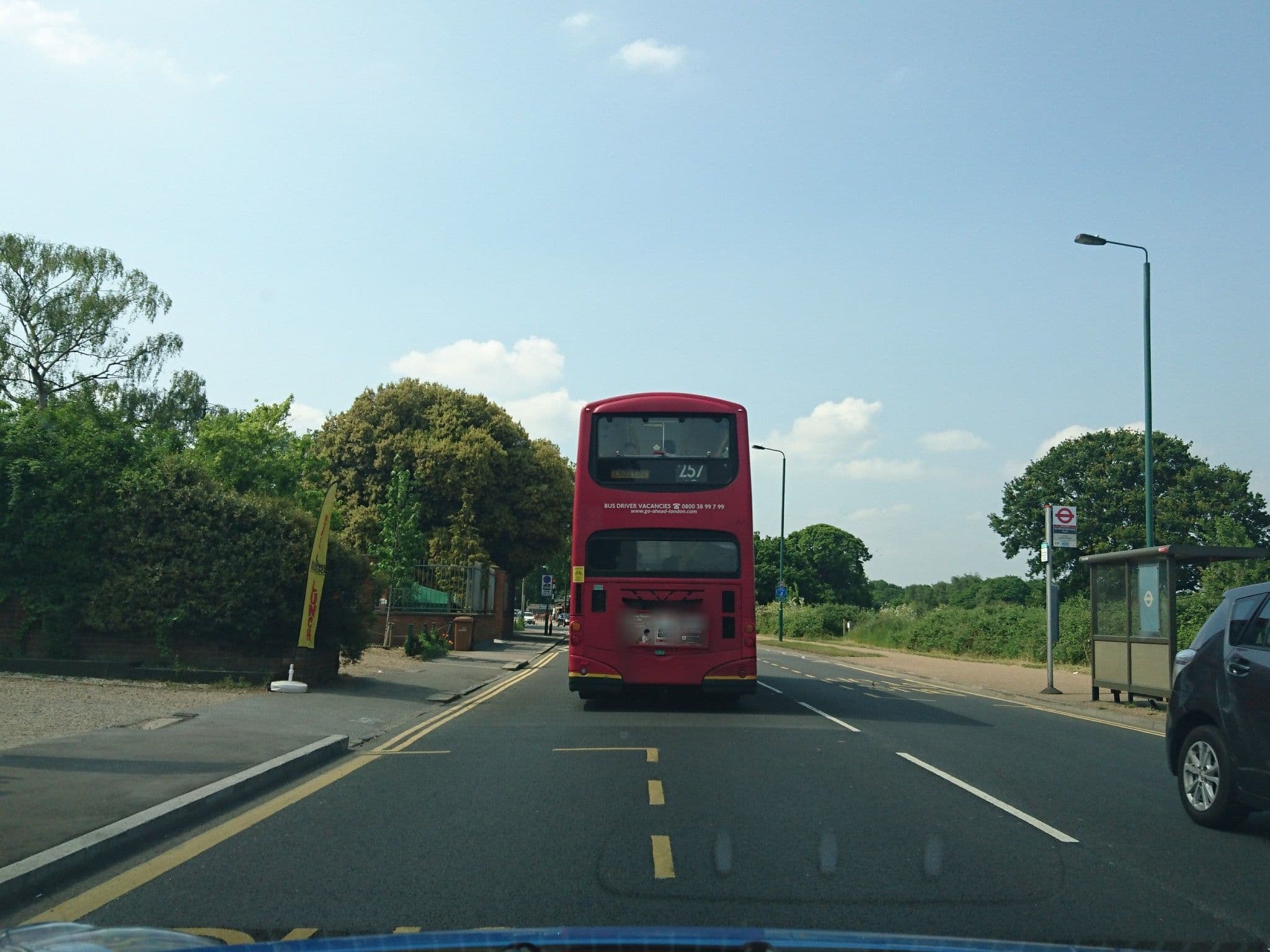 Street view near Sir Alfred Hitchcock, Wanstead — © zymurgic (CC BY-SA · Mapillary)