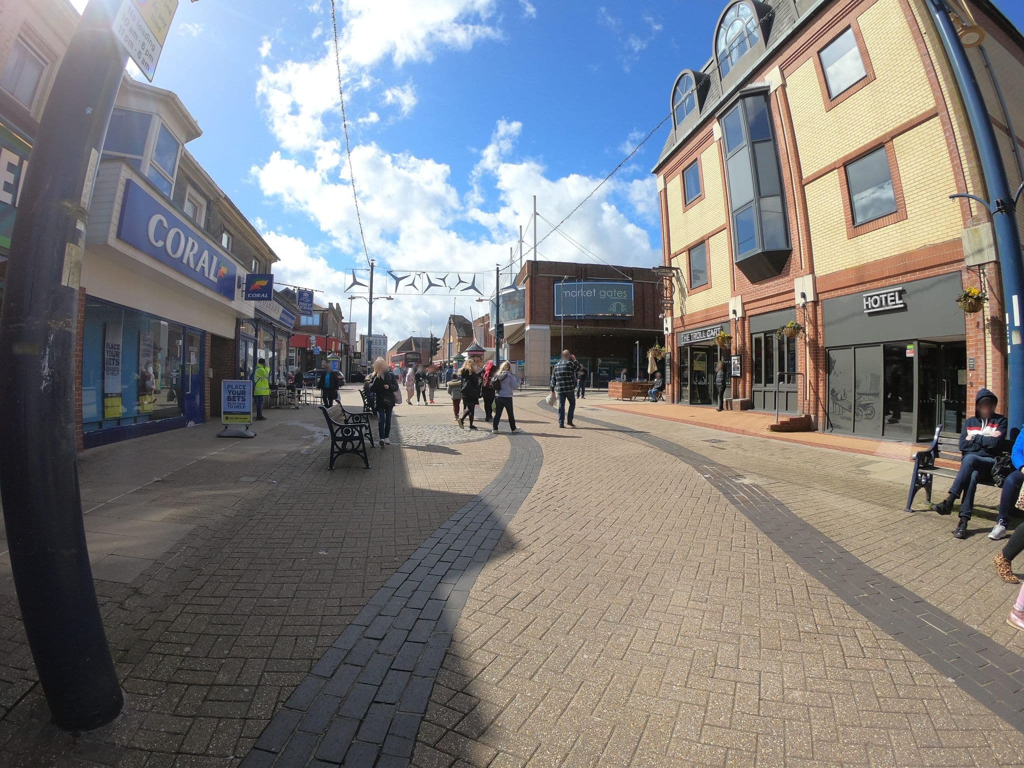 Street view near The Troll Cart, Great Yarmouth