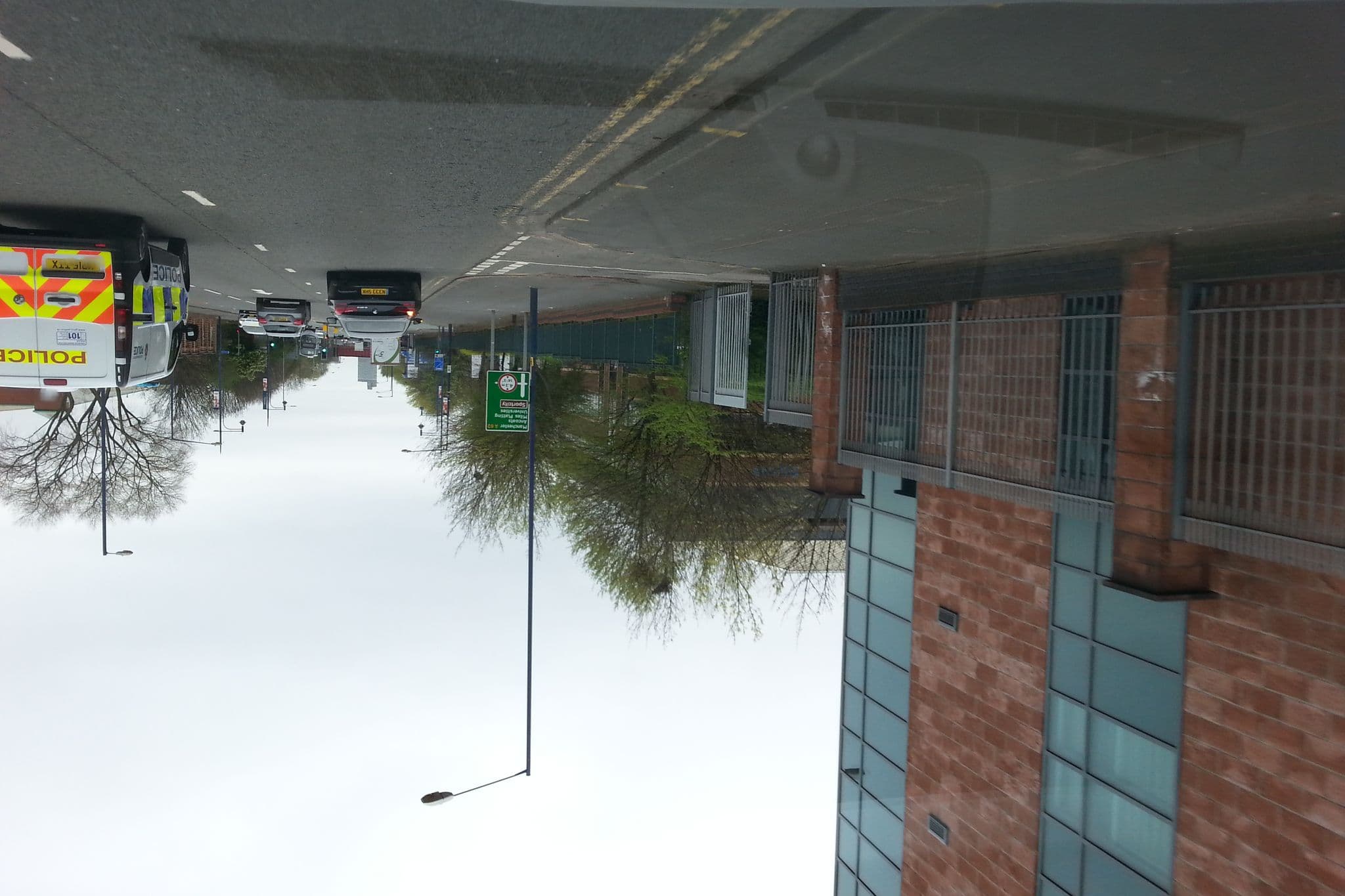 Street view near Holiday Inn, Blackley — © adam2 (CC BY-SA · Mapillary)