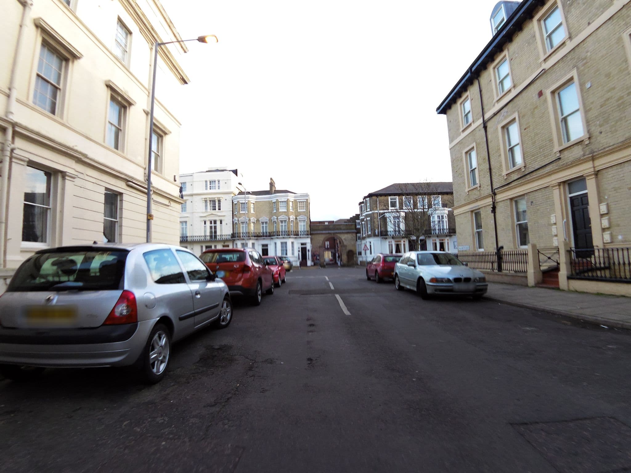 Street view near Nelson Hotel, Great Yarmouth