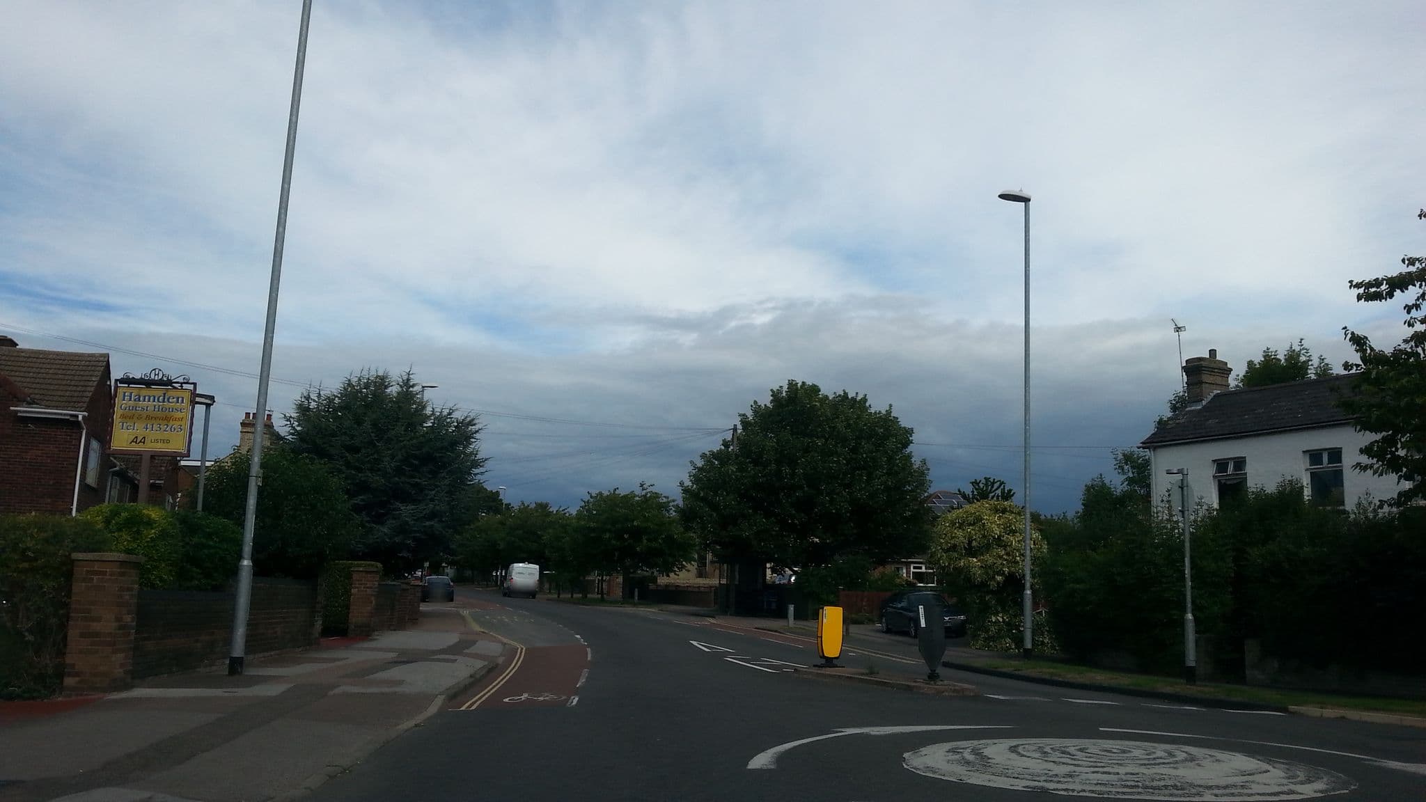 Street view near Hamden Guest House, Fulbourn — © adam2 (CC BY-SA · Mapillary)