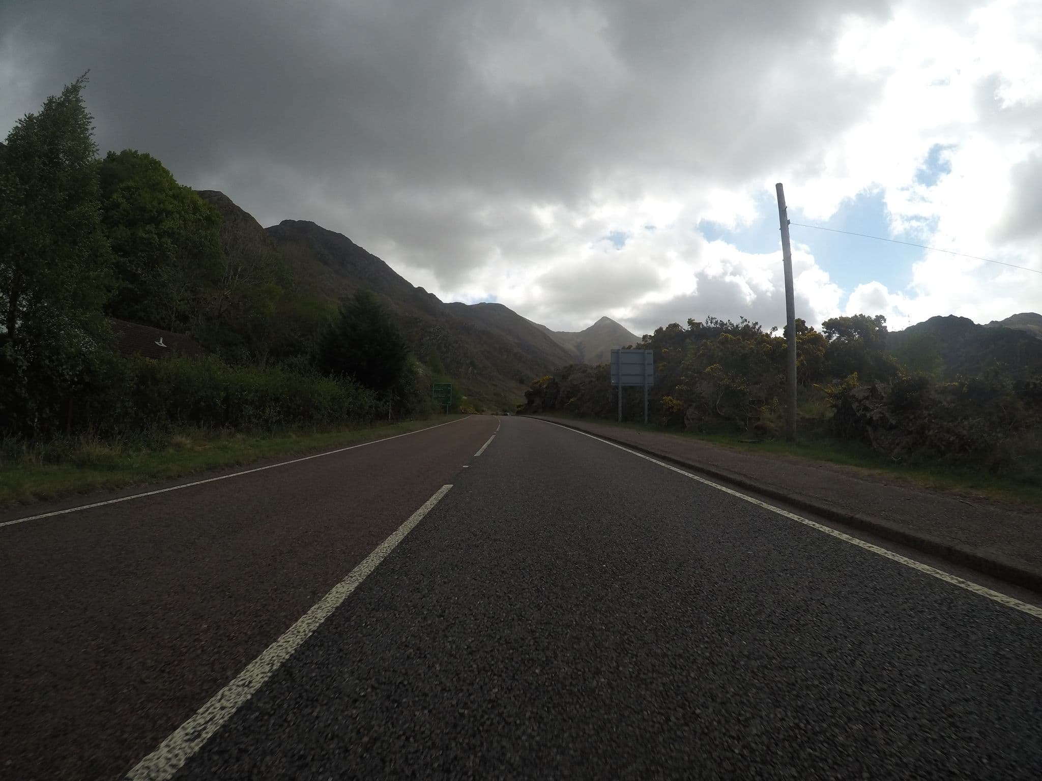 Street view near Woodlands, Caol