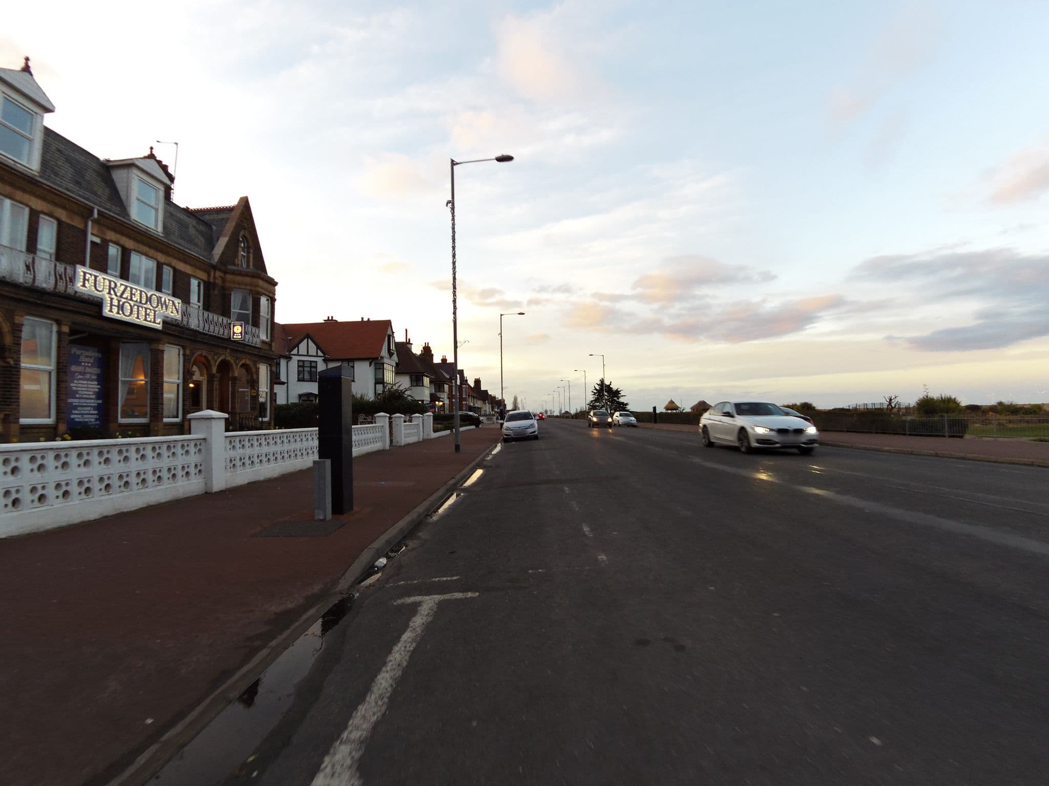 Street view near Furzedown Hotel, Great Yarmouth