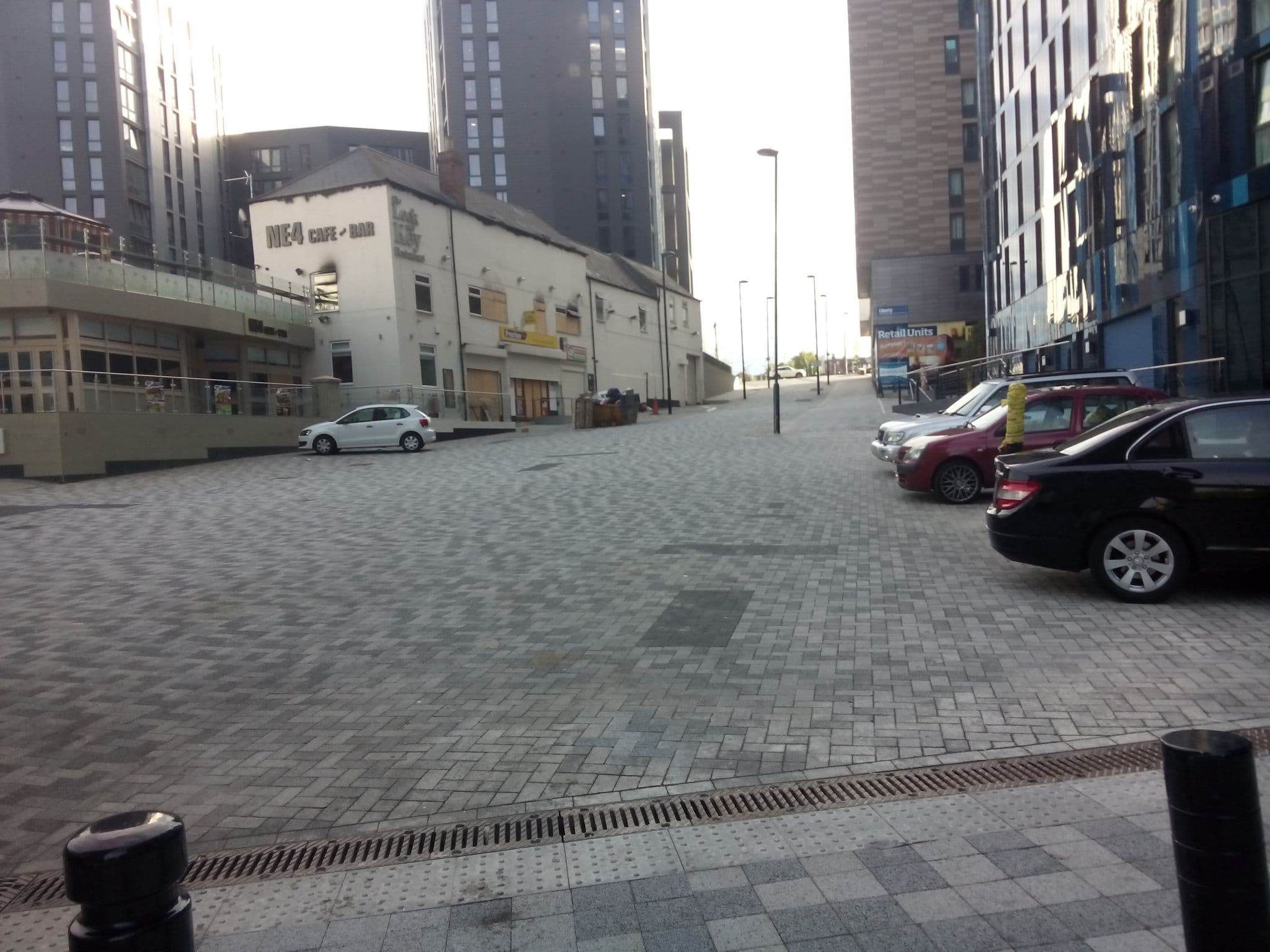 Street view near Sandman Signature Newcastle Hotel, Newcastle upon Tyne — © livingwithdragons (CC BY-SA · Mapillary)