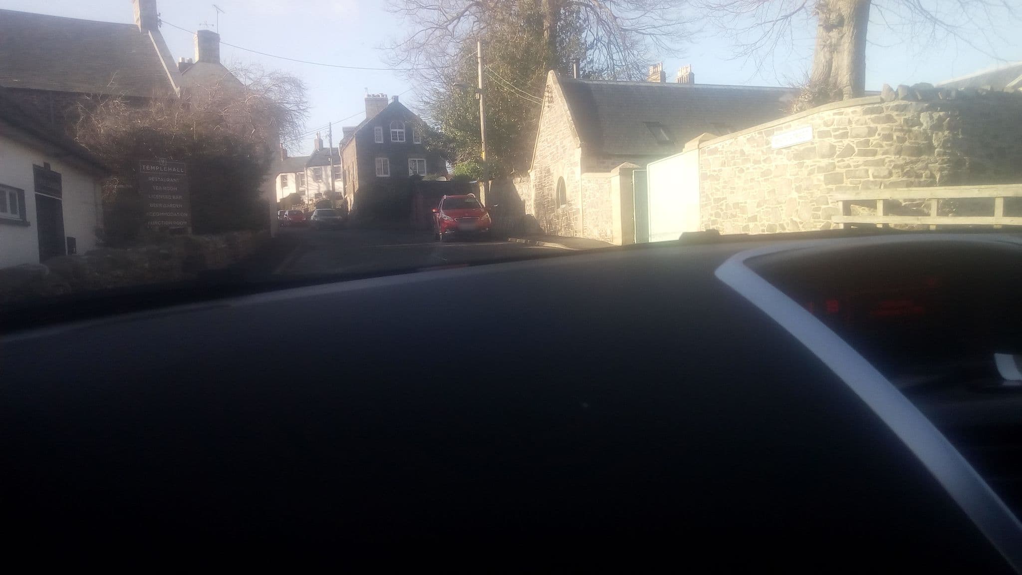 Street view near Templehall Hotel, Maxwellheugh — © victuallers (CC BY-SA · Mapillary)