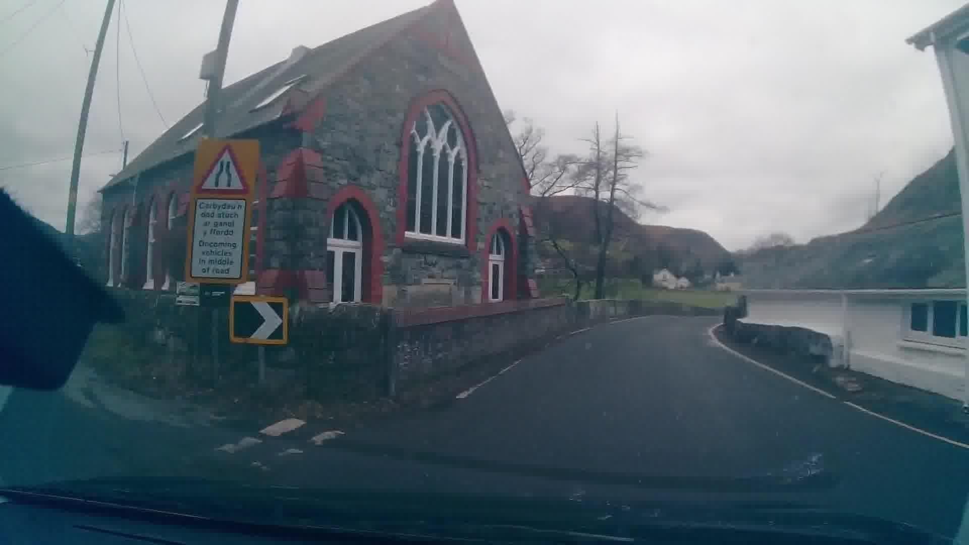 Street view near Ty Castell, Llanfyllin — © trigpoint (CC BY-SA · Mapillary)