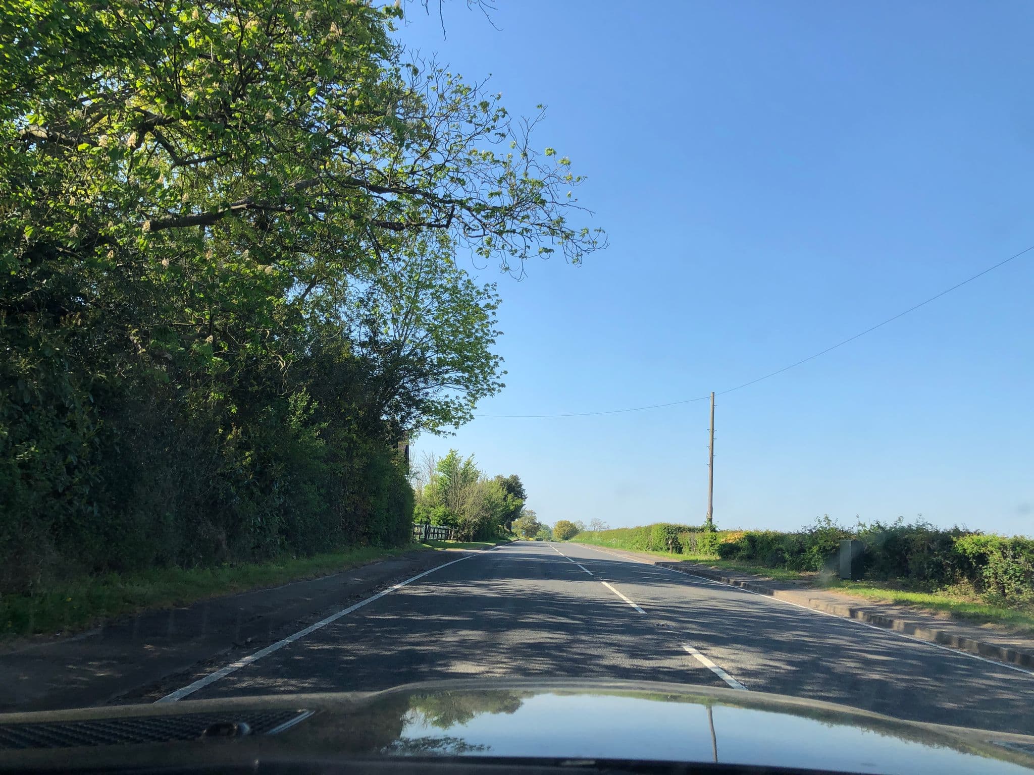 Street view near The Falcon, Hatton — © laye (CC BY-SA · Mapillary)