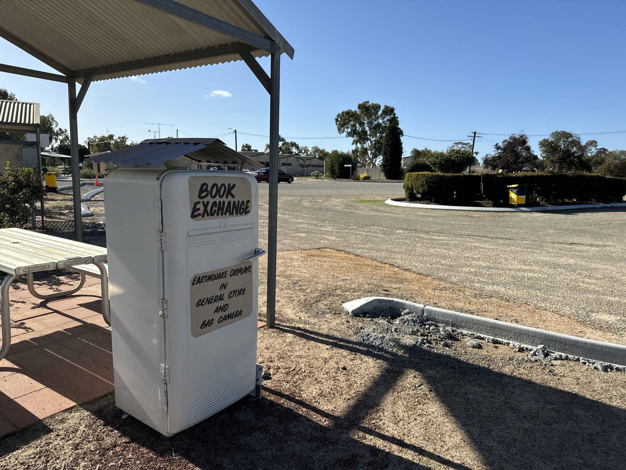 Street view near Meckering Memorial Park, Northam — © wa_wheatbelt (CC BY-SA · Mapillary)