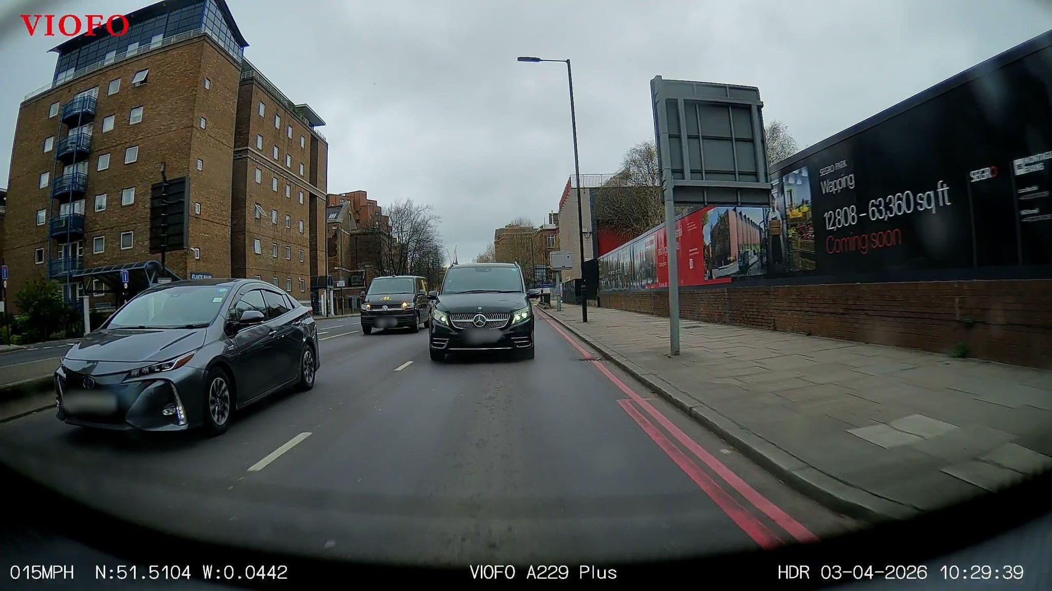Street view near Holiday Inn Express London - Limehouse, Stepney — © RyanBush (CC BY-SA · Mapillary)