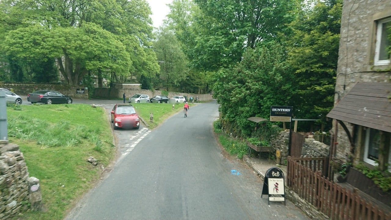 Street view near Greystones, Grassington — © skifans (CC BY-SA · Mapillary)