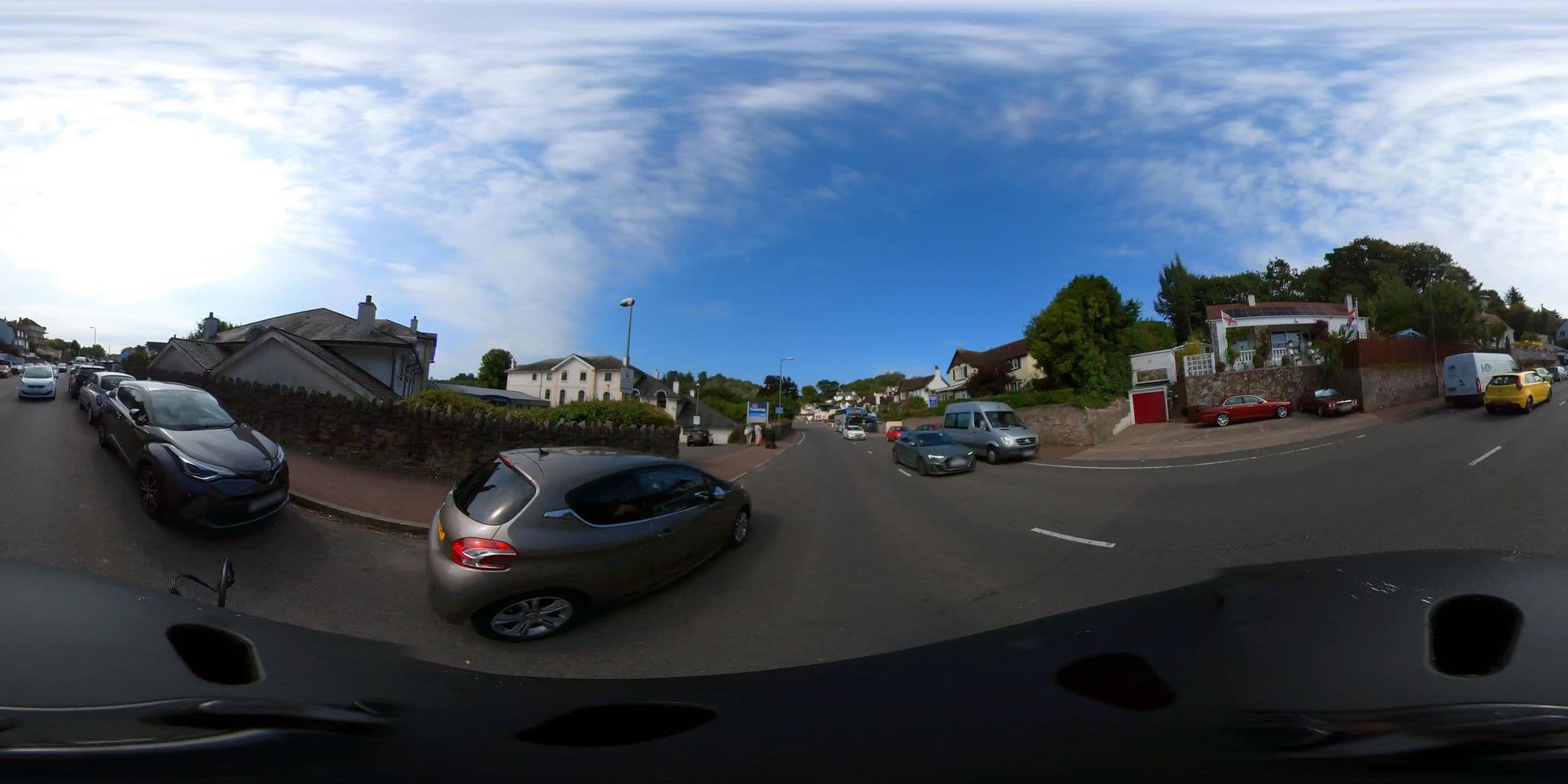 Street view near Burleigh Guest House, Cockington — © TomBrough2024 (CC BY-SA · Mapillary)