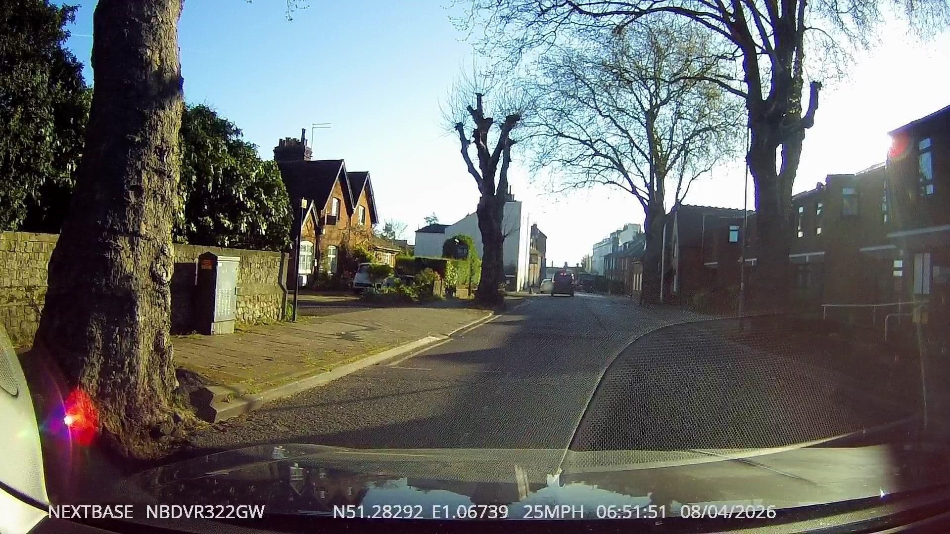 Street view near Acacia Lodge & Tanglewood Bed and Breakfast, Canterbury — © tallguy (CC BY-SA · Mapillary)