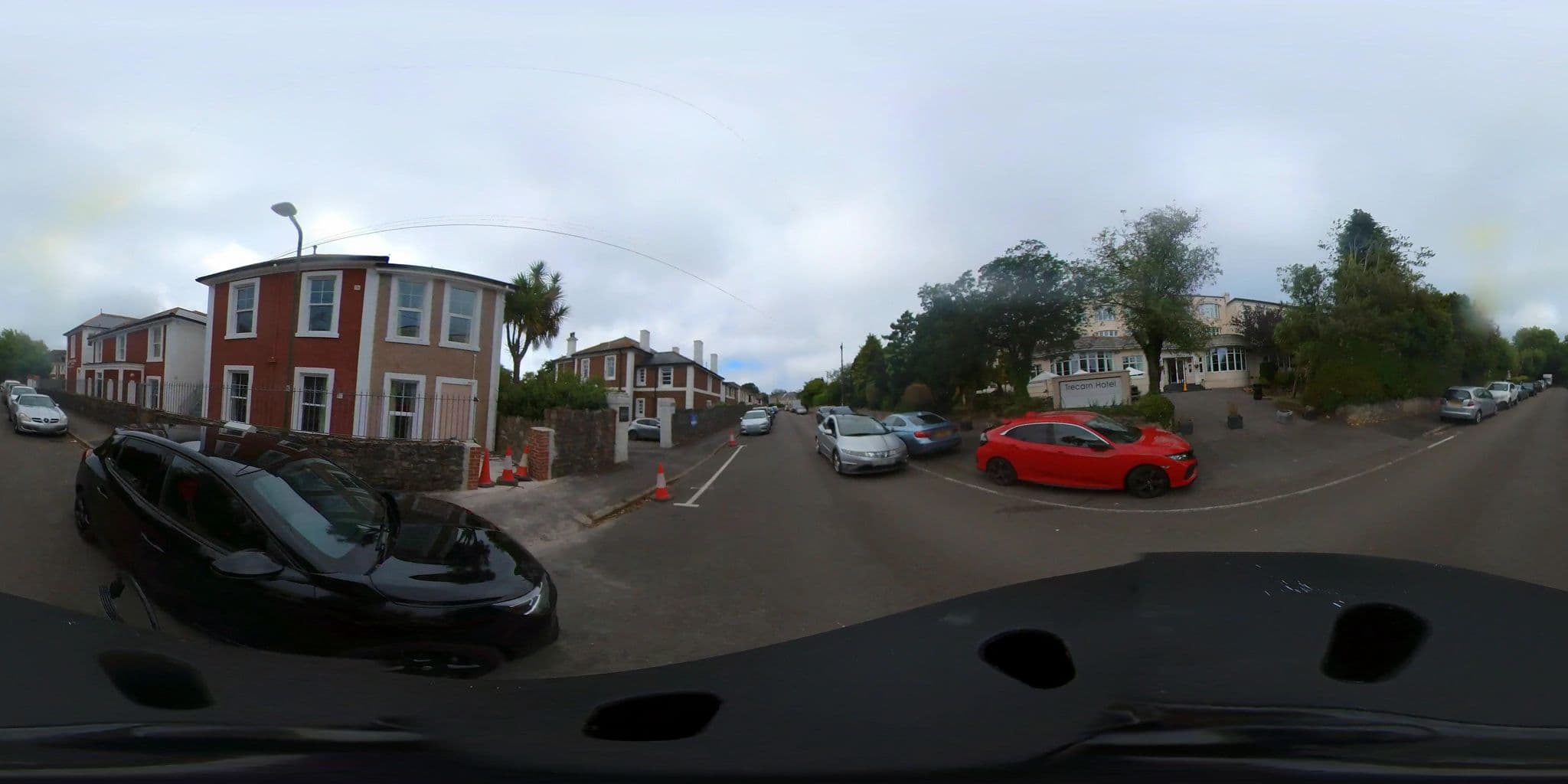 Street view near Trecarn Hotel, Torquay — © TomBrough2024 (CC BY-SA · Mapillary)