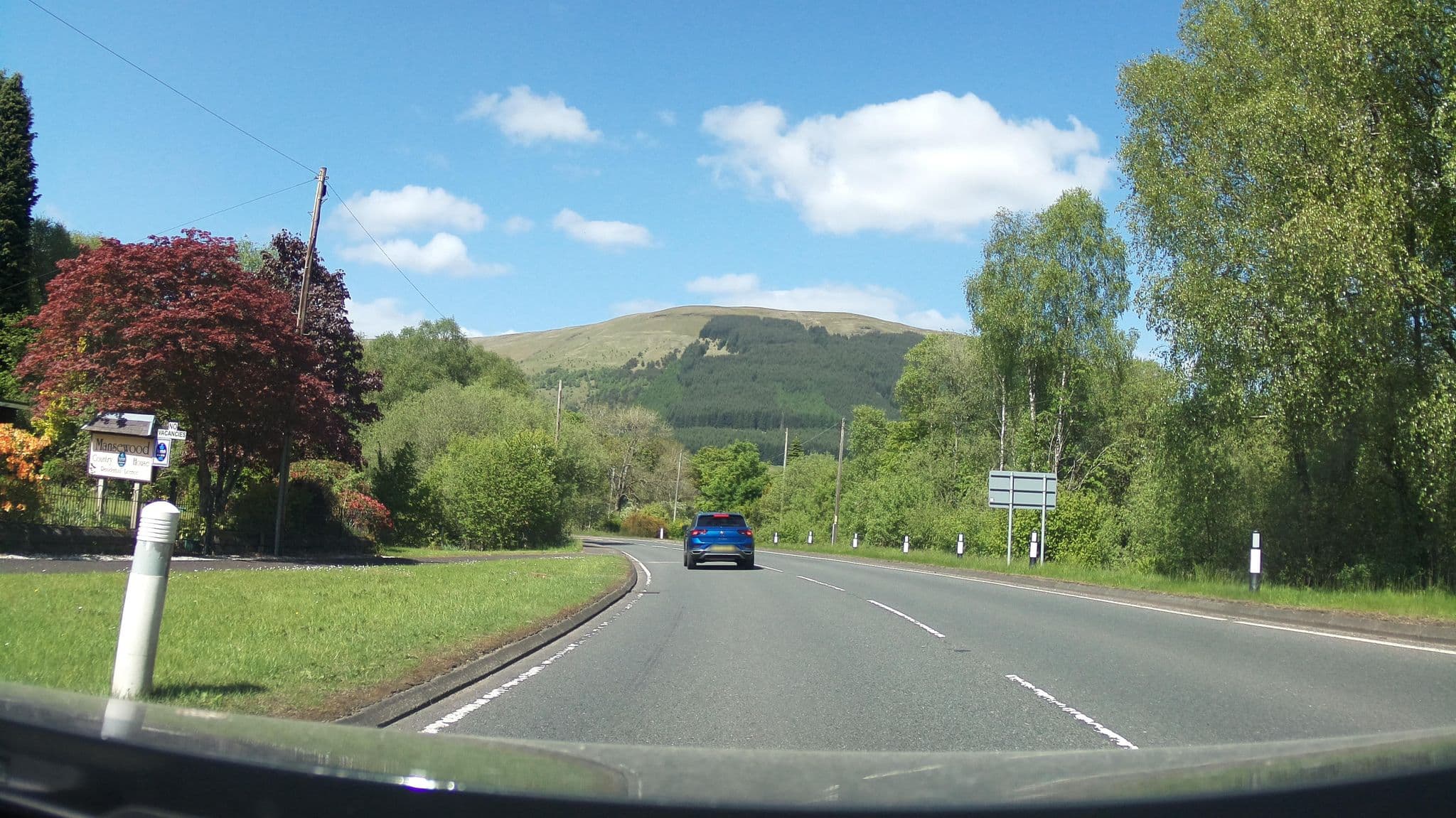 Street view near Mansewood Country Guest House, Callander — © southglos (CC BY-SA · Mapillary)