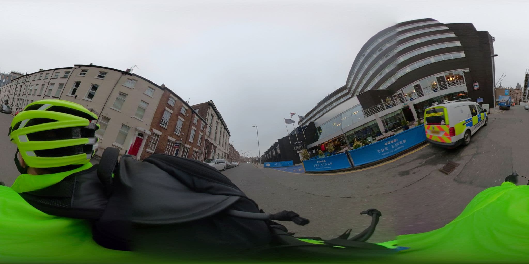 Street view near The Liner Hotel, Liverpool — © gjpalmer (CC BY-SA · Mapillary)
