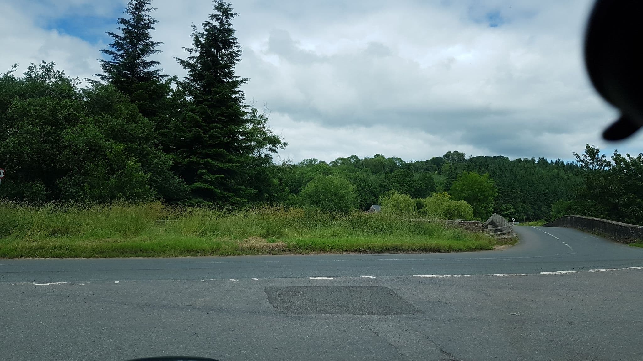 Street view near The Bell at Skenfrith, Monmouth — © richardc (CC BY-SA · Mapillary)