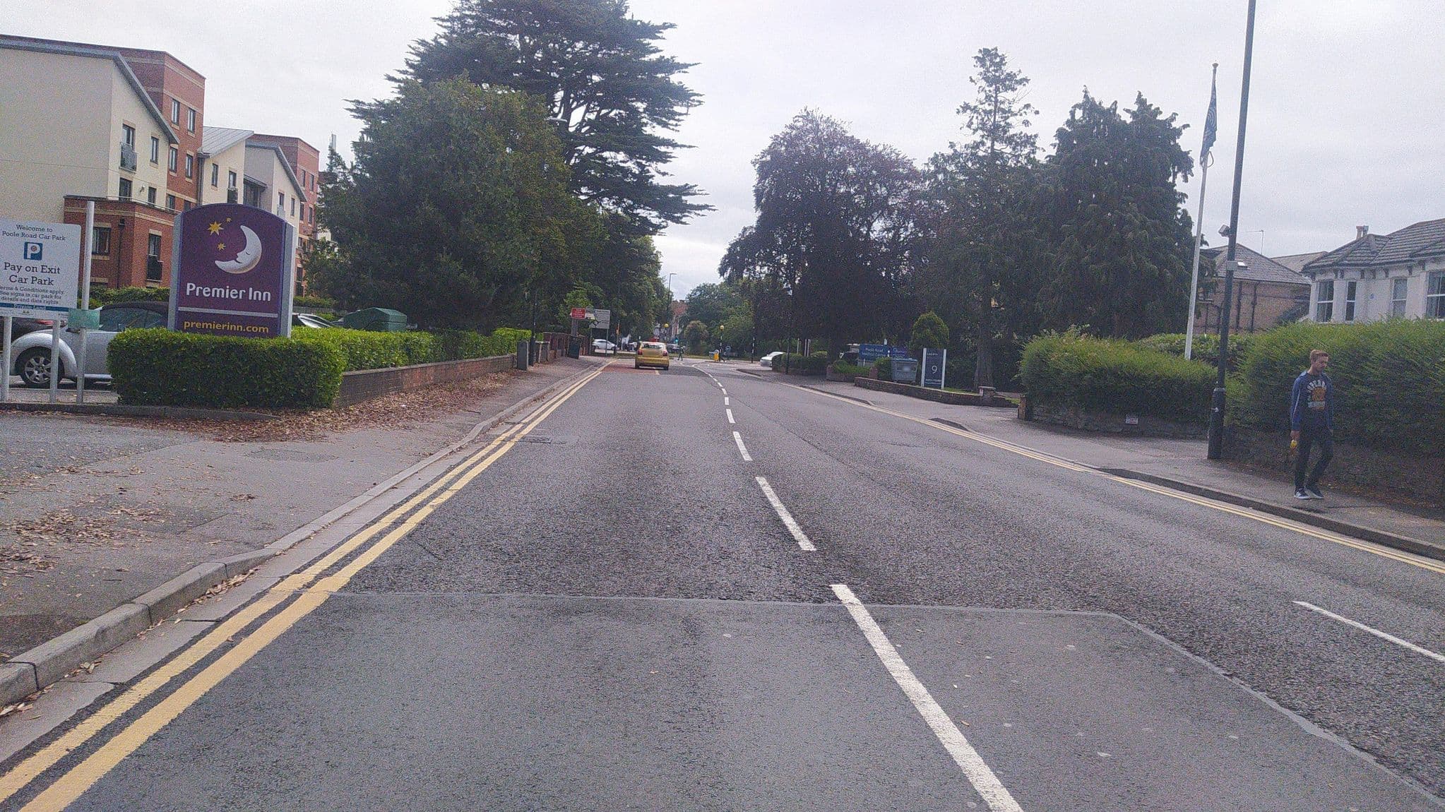 Street view near Premier Inn, Bournemouth