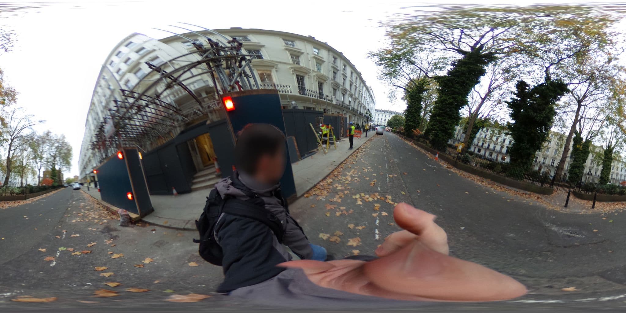 Street view near Ashley Hotel, Hyde Park — © tryl (CC BY-SA · Mapillary)