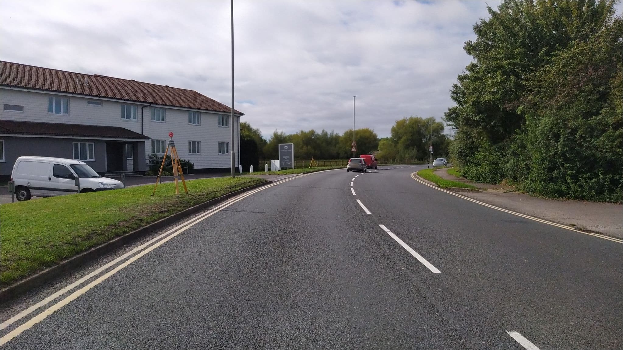 Street view near The Bridge House, Ferndown — © noid (CC BY-SA · Mapillary)