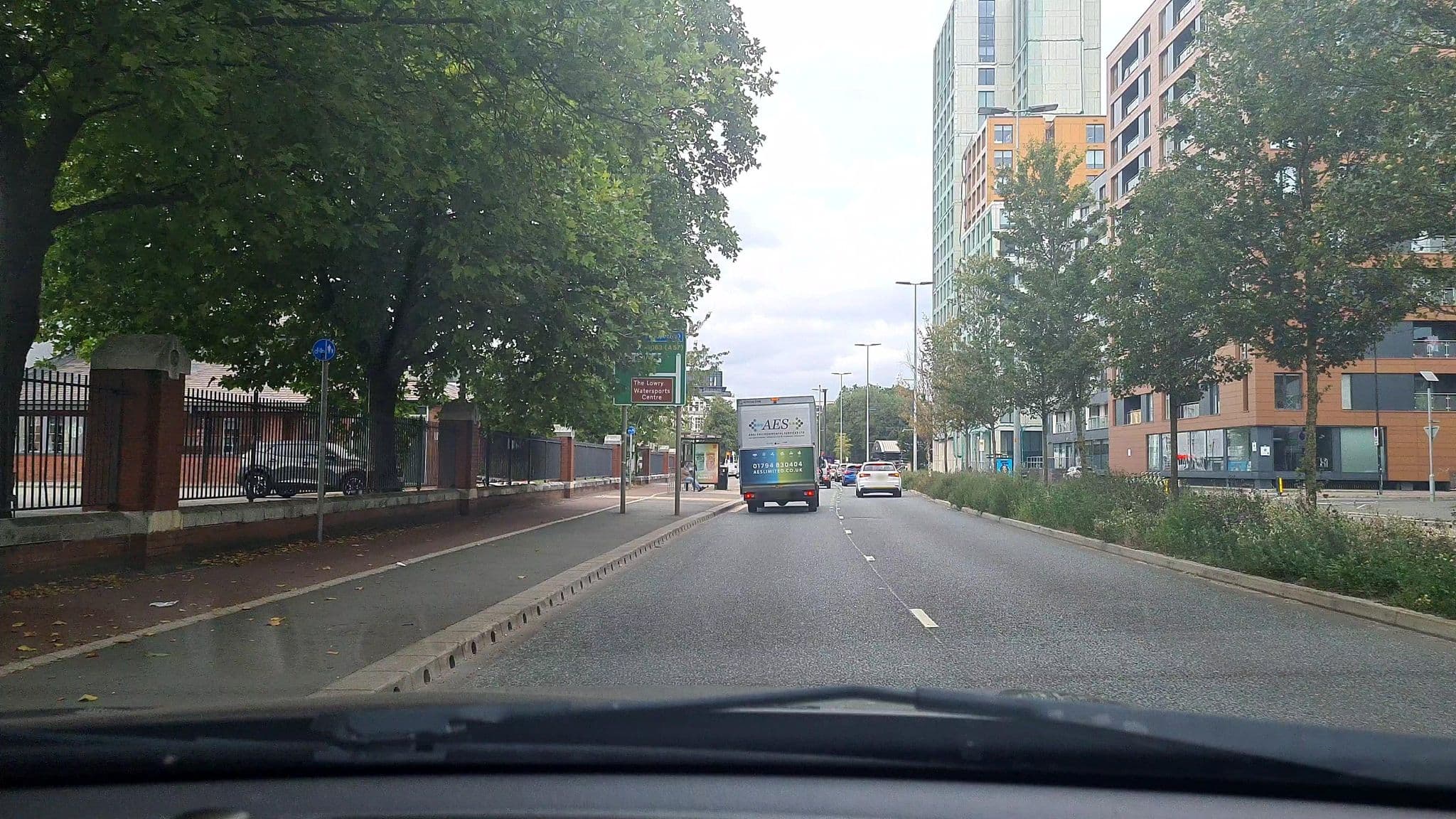 Street view near AC Hotel, Old Trafford — © mappo2 (CC BY-SA · Mapillary)