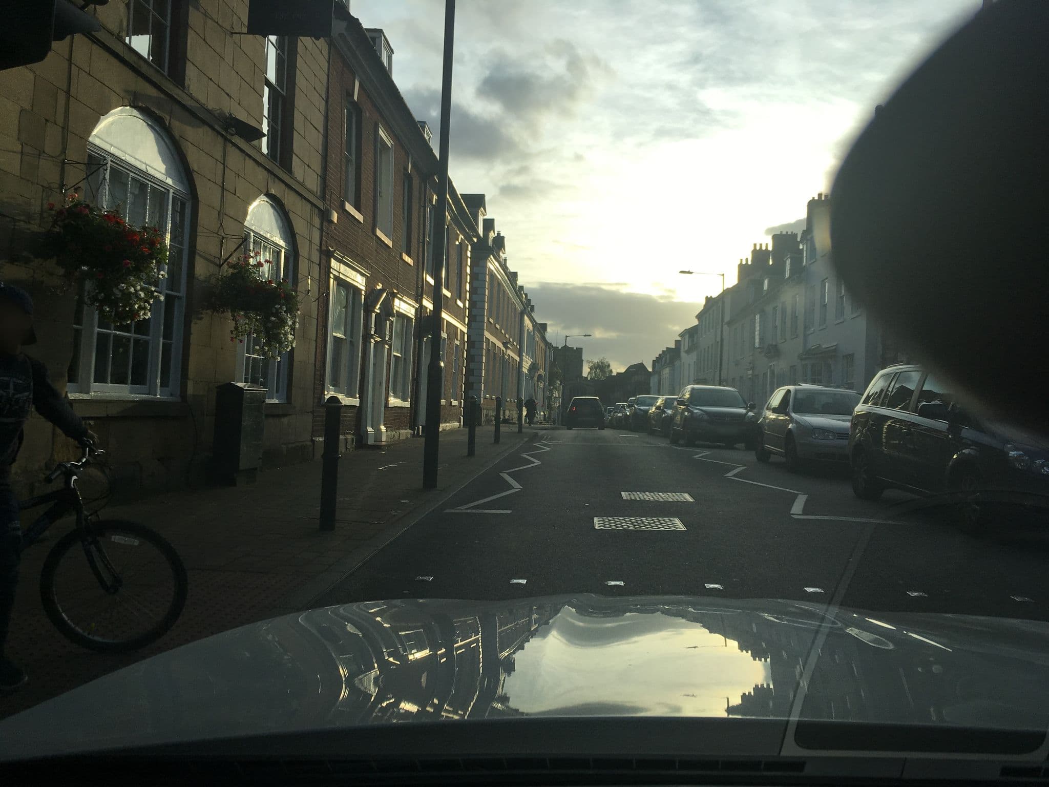 Street view near Warwick Arms Hotel, Warwick — © milkfloat (CC BY-SA · Mapillary)