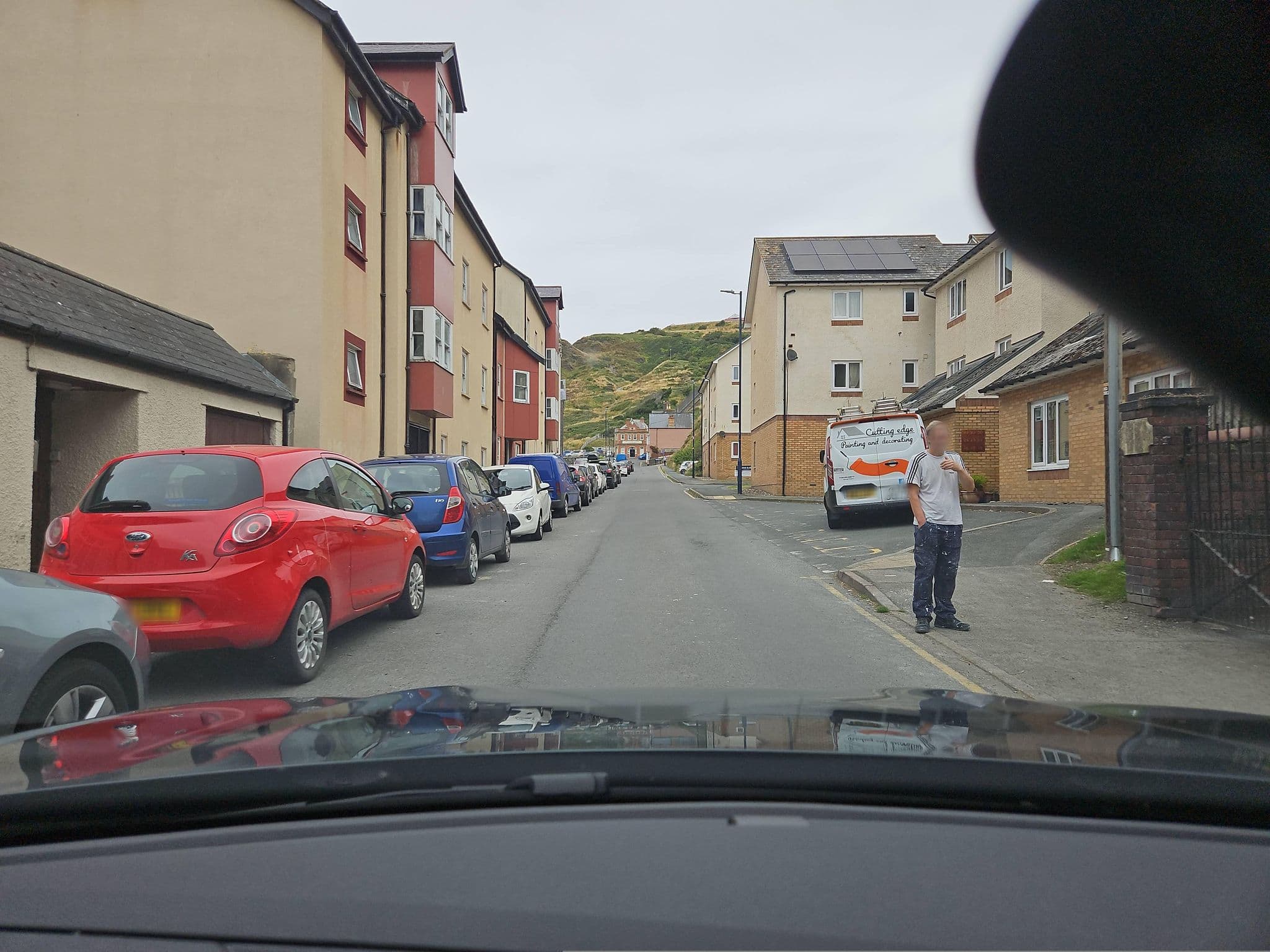 Street view near The Glengower Hotel, Aberystwyth — © toho (CC BY-SA · Mapillary)