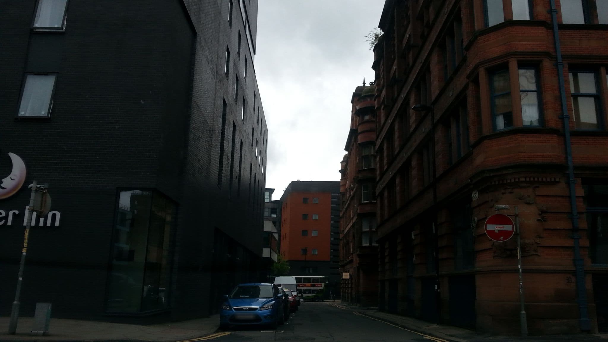 Street view near Premier Inn, Manchester — © adam2 (CC BY-SA · Mapillary)