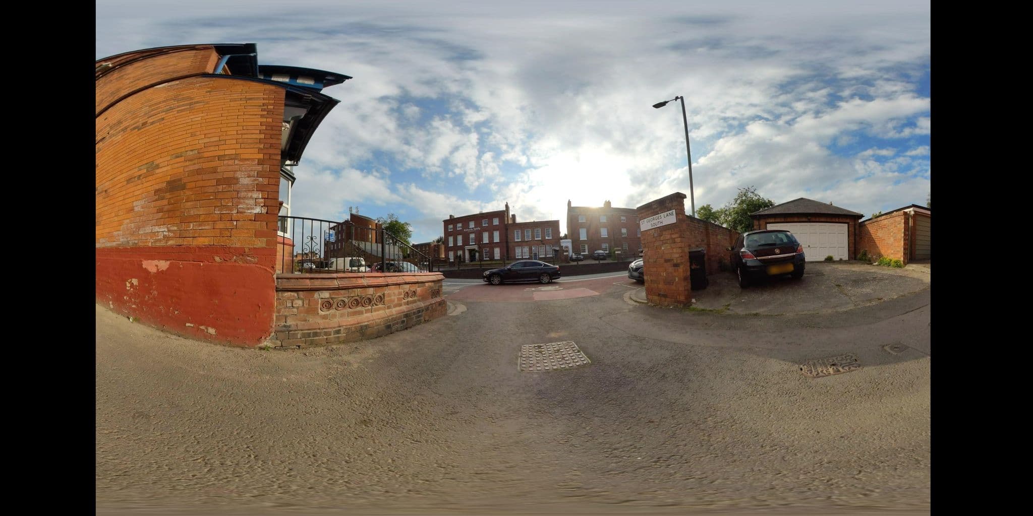 Street view near Wyatt Guest House, Worcester — © rct36 (CC BY-SA · Mapillary)