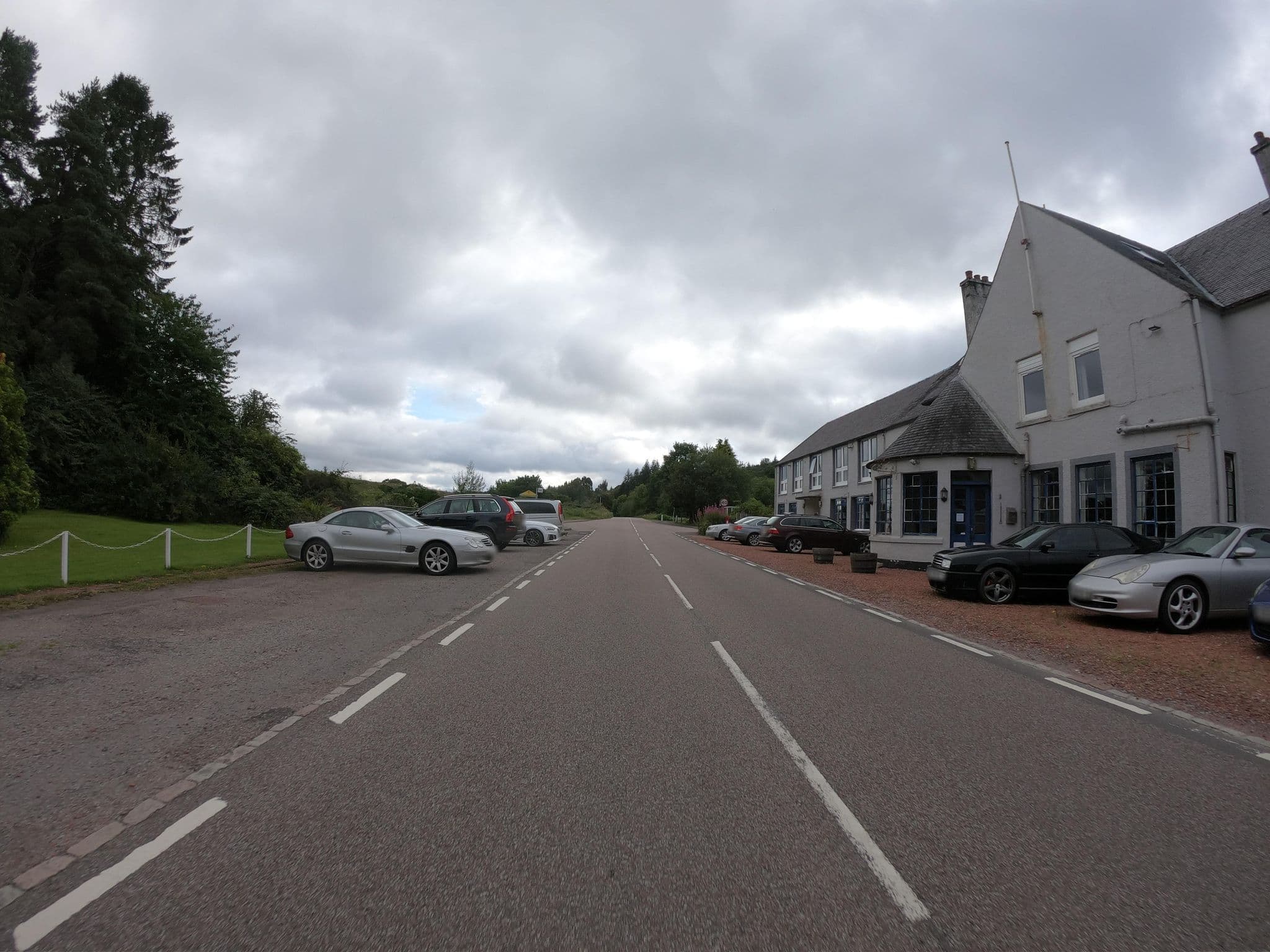 Street view near Lochgair Hotel, Lochgilphead — © joostjakob (CC BY-SA · Mapillary)