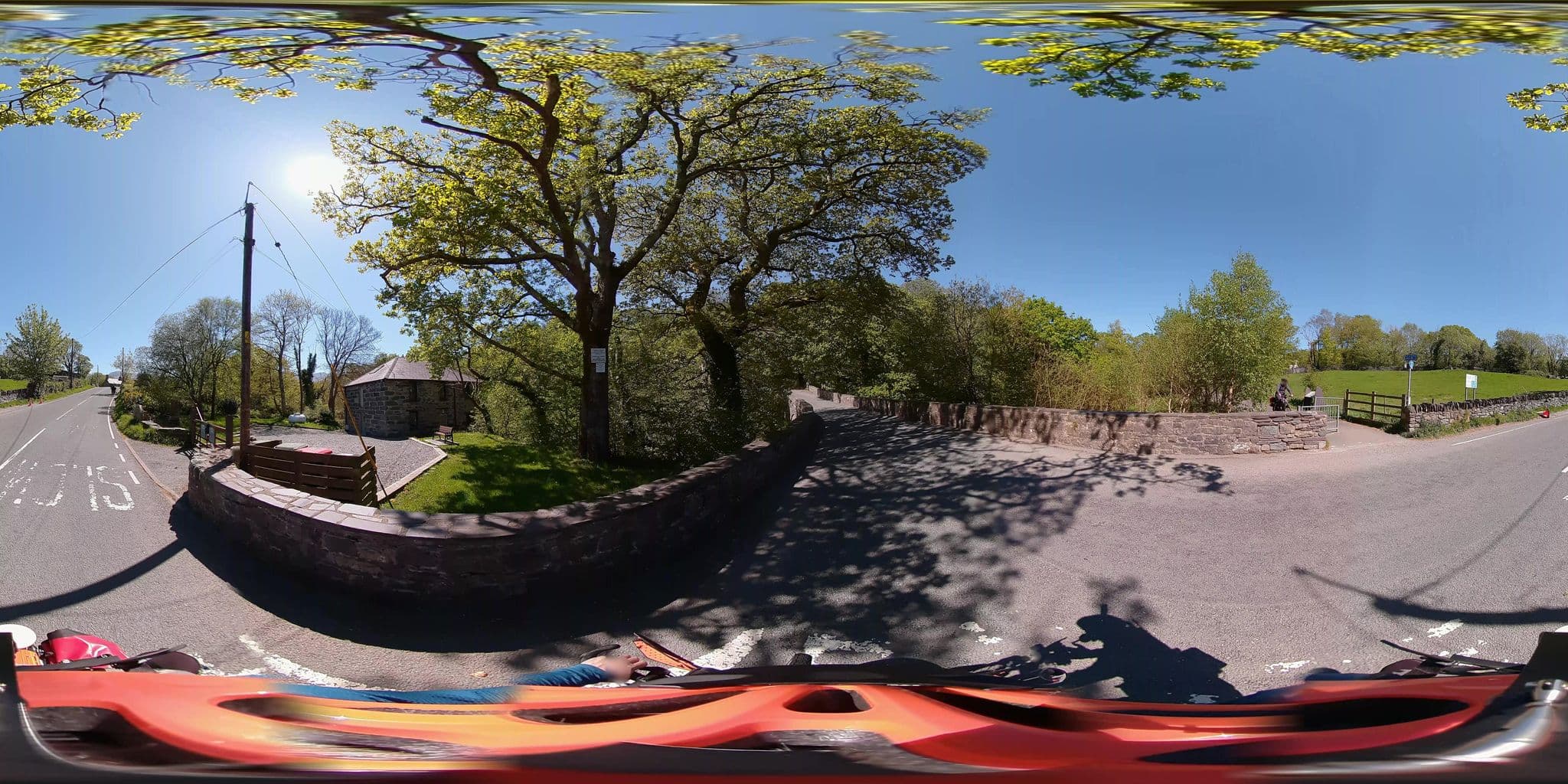 Street view near Coetmor Mill, Tregarth — © jg360 (CC BY-SA · Mapillary)