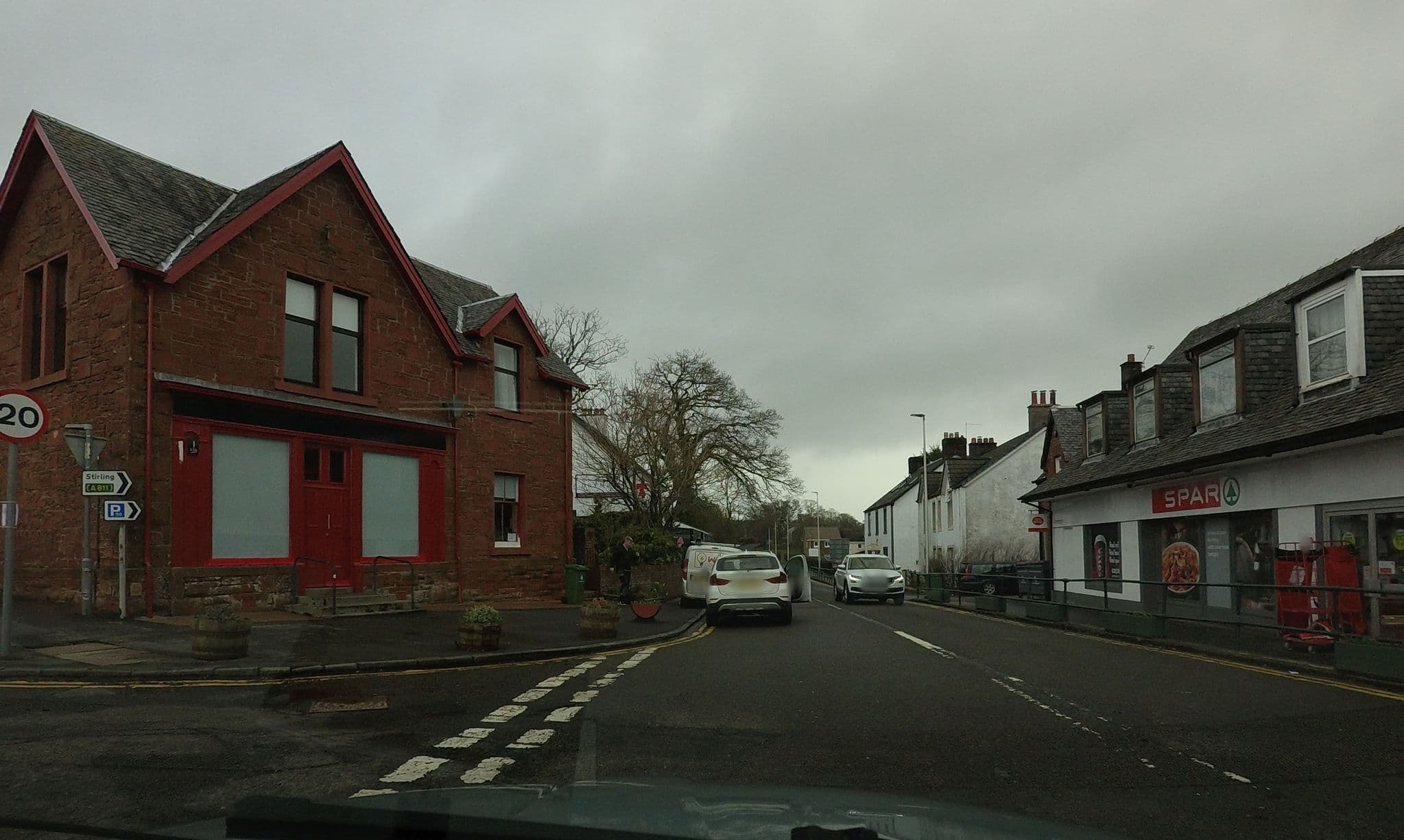 Street view near Braeside B&B, Killearn — © hobgoblin (CC BY-SA · Mapillary)