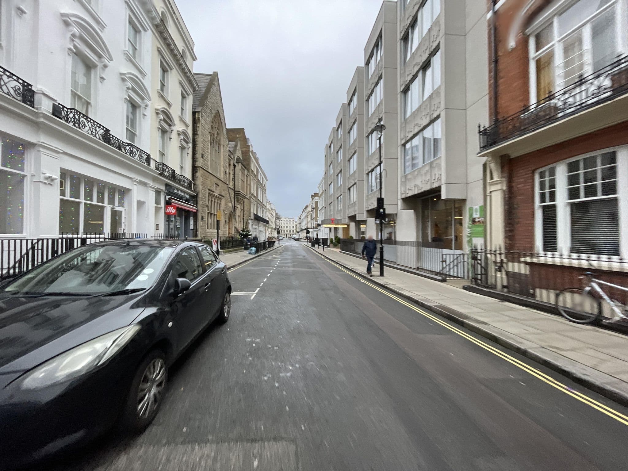 Street view near Park Avenue Inn Craven Hotel, Bayswater — © asturksever (CC BY-SA · Mapillary)