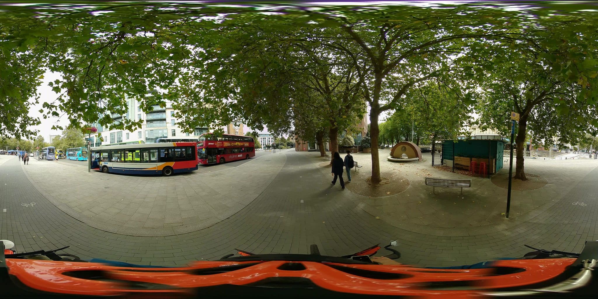 Street view near Radisson Hotel Blu, Bristol