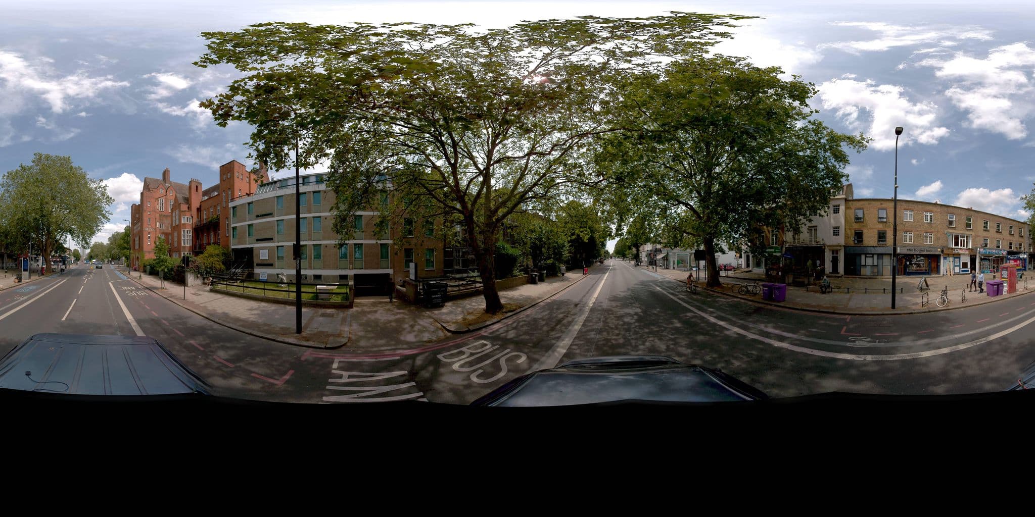Street view near The Maiden Oval Hotel, Brixton — © jeffreymartin (CC BY-SA · Mapillary)