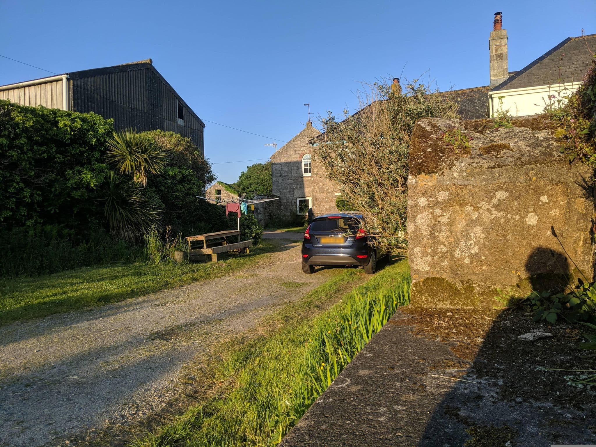 Street view near Bosavern House, St Just — © WaggyDog (CC BY-SA · Mapillary)
