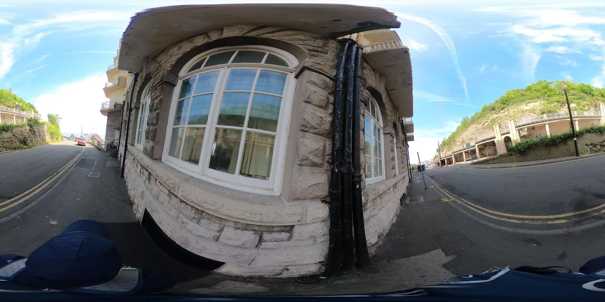 Street view near Grand Hotel, Llandudno
