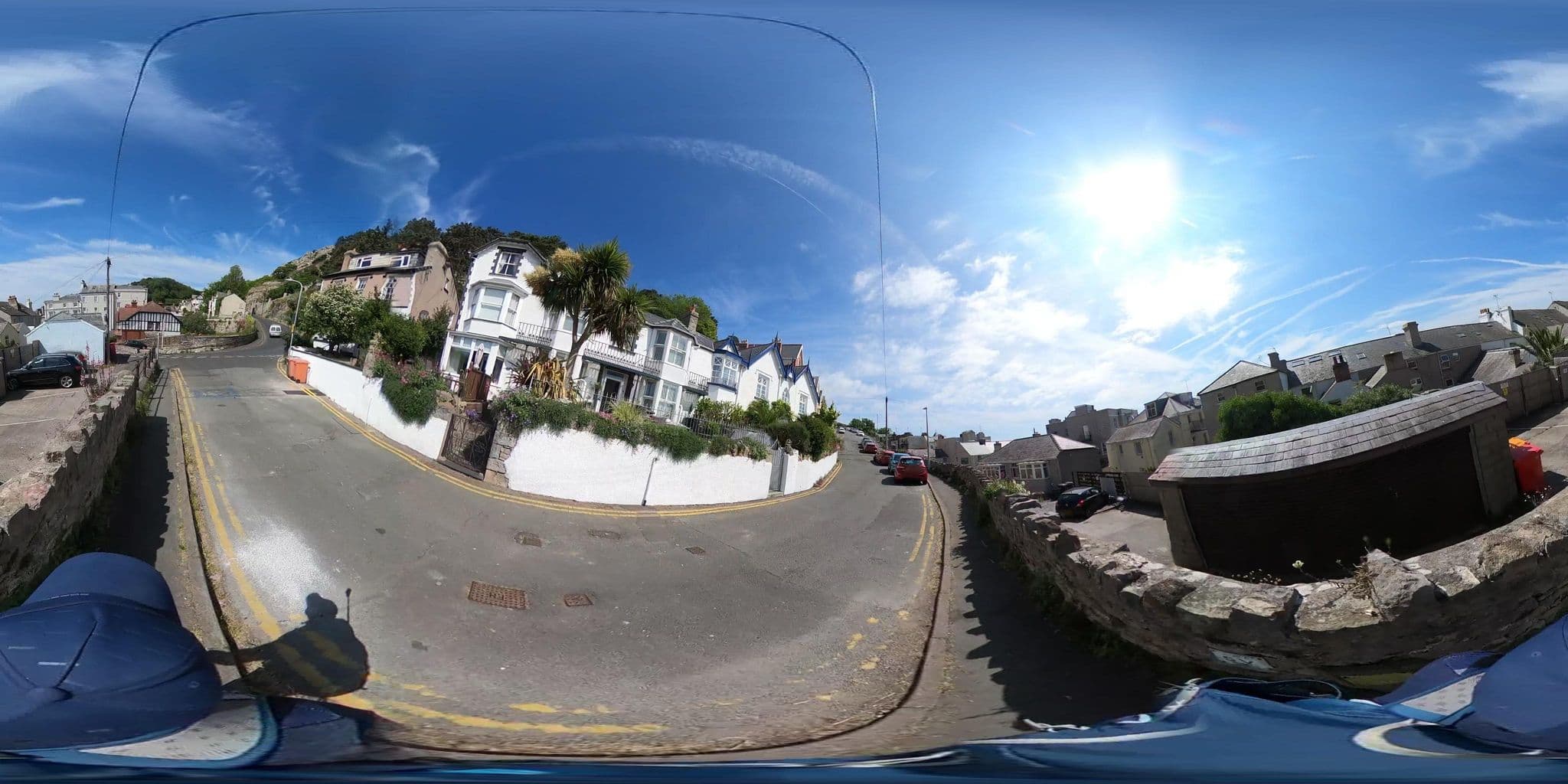 Street view near Lynton House, Llandudno