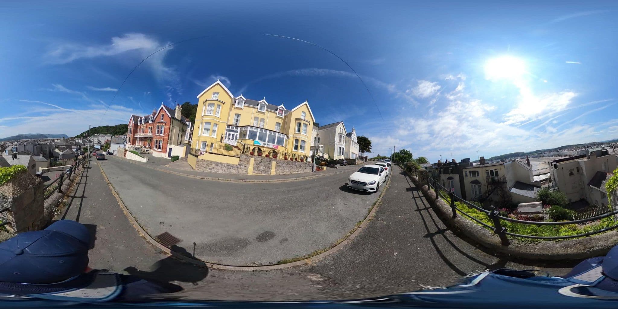 Street view near Elm Tree Hotel, Llandudno — © ricardo_noble (CC BY-SA · Mapillary)