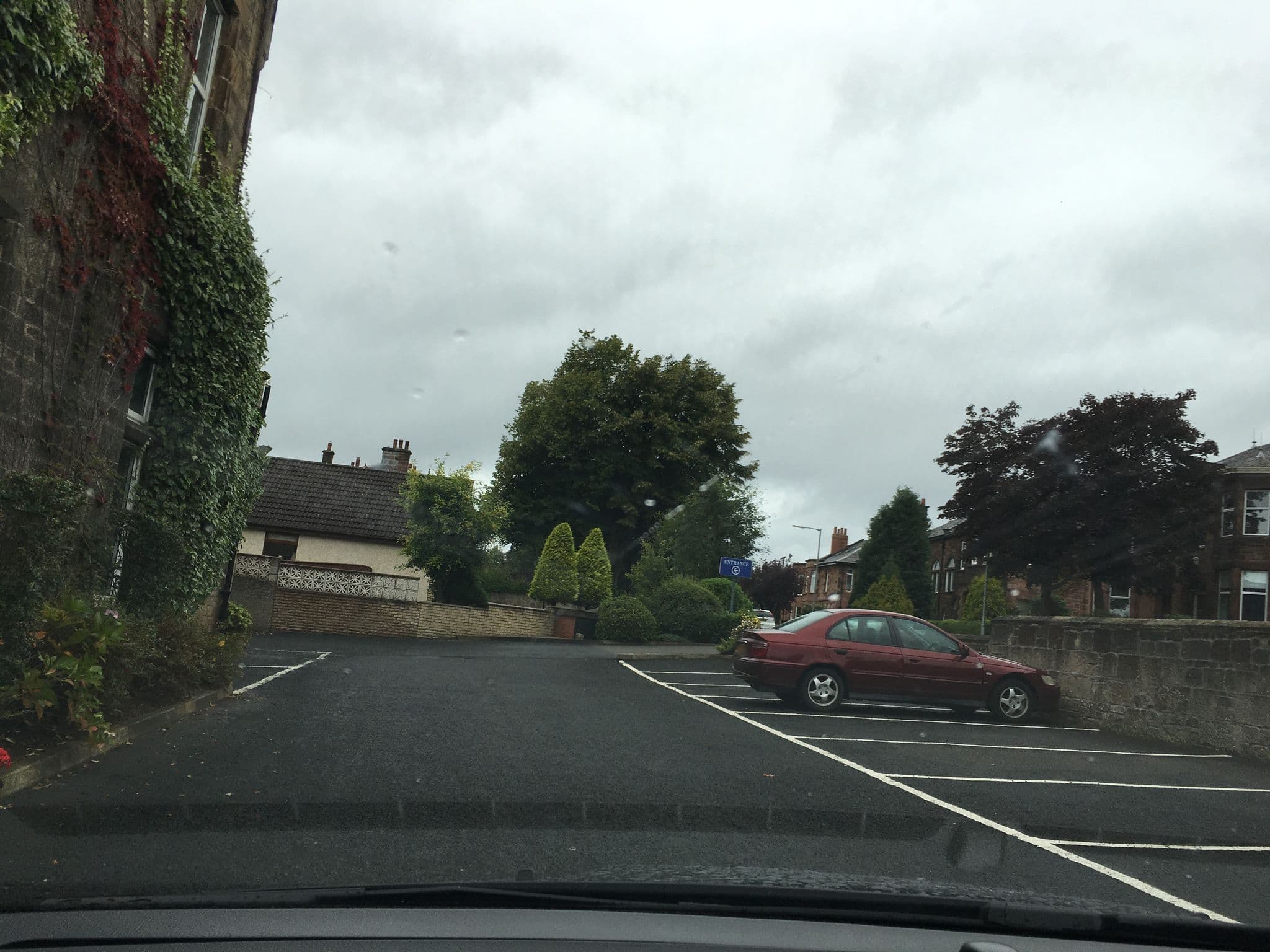 Street view near The Moorings, Motherwell — © mackerski (CC BY-SA · Mapillary)