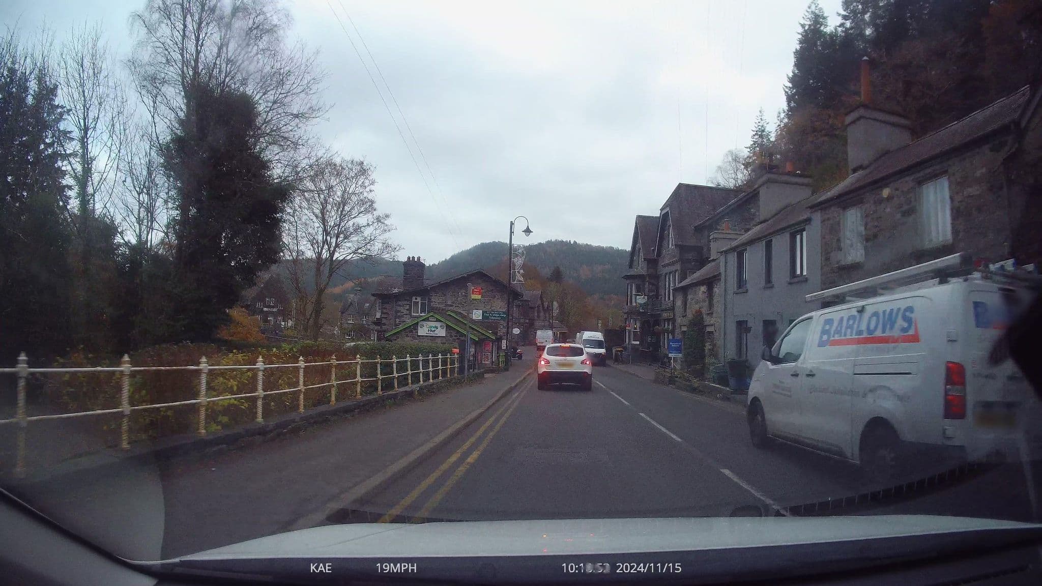 Street view near Pont y Pair Inn, Betws-y-Coed — © lamaar639 (CC BY-SA · Mapillary)