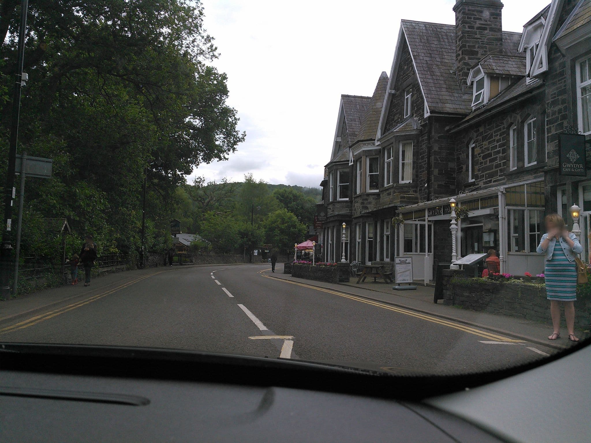 Street view near Gwydr Hotel, Betws-y-Coed — © trigpoint (CC BY-SA · Mapillary)