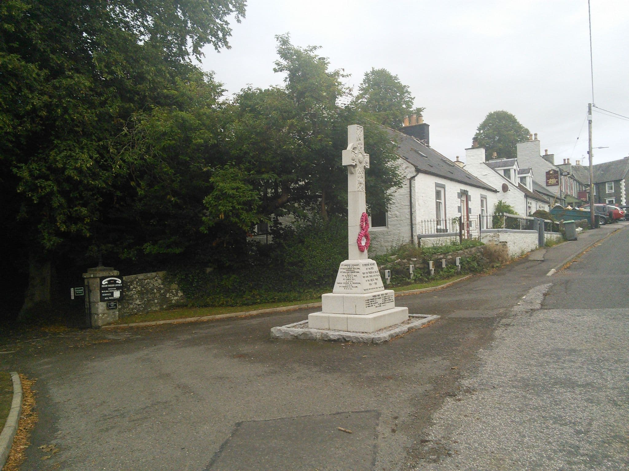 Street view near The Lochinvar Hotel, Castle Douglas — © brianboru (CC BY-SA · Mapillary)