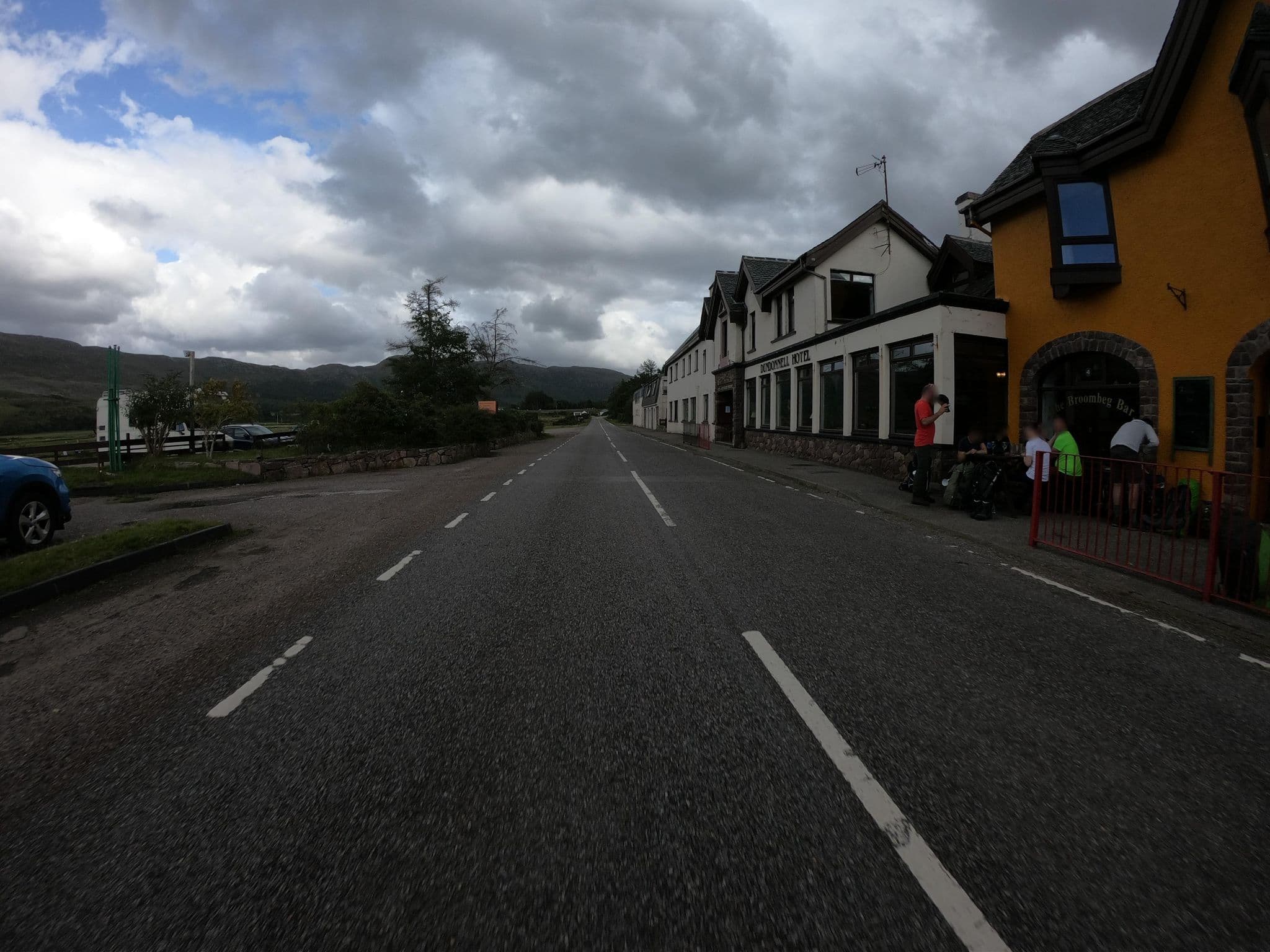Street view near Dundonnell Hotel, Ullapool