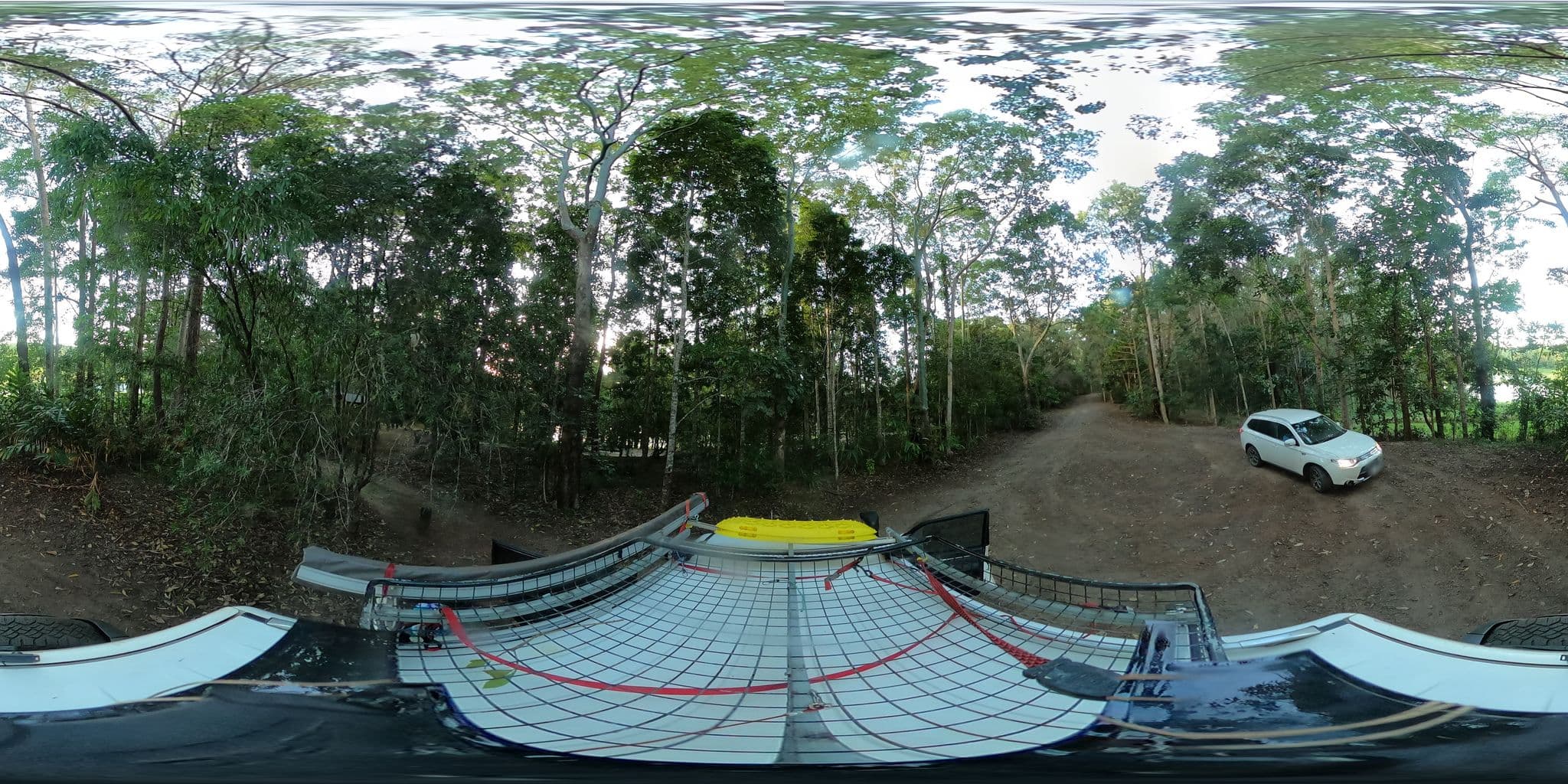 Street view near School Point Campground, Yungaburra — © coreagc (CC BY-SA · Mapillary)