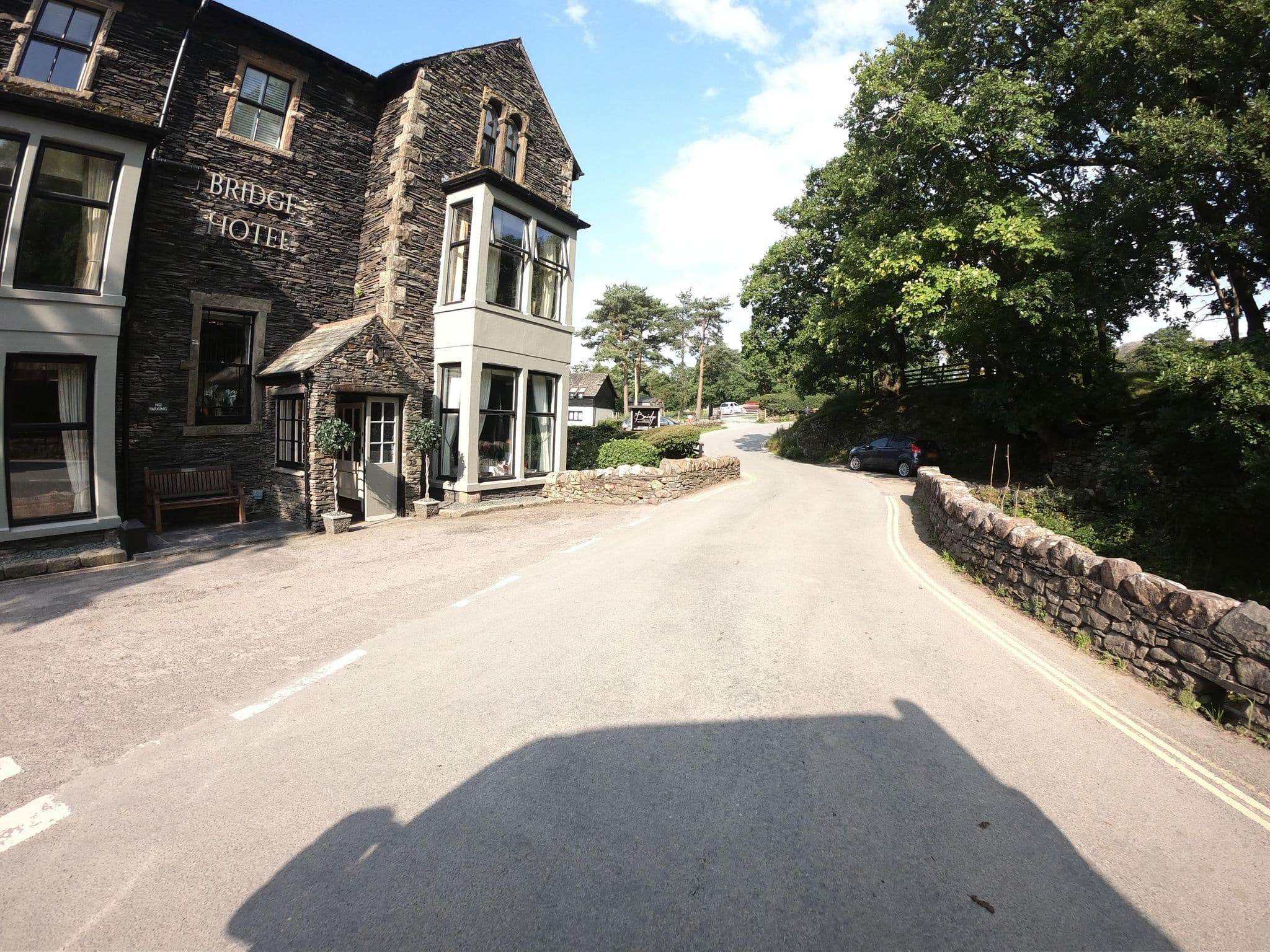 Street view near Bridge Hotel, Keswick