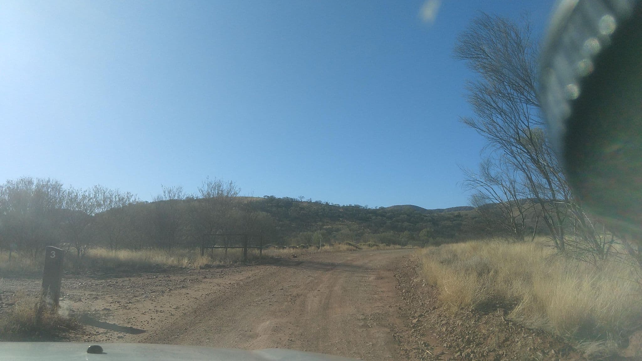 Street view near Serpentine Chalet Bush Camping, Larapinta — © KarlDamon (CC BY-SA · Mapillary)