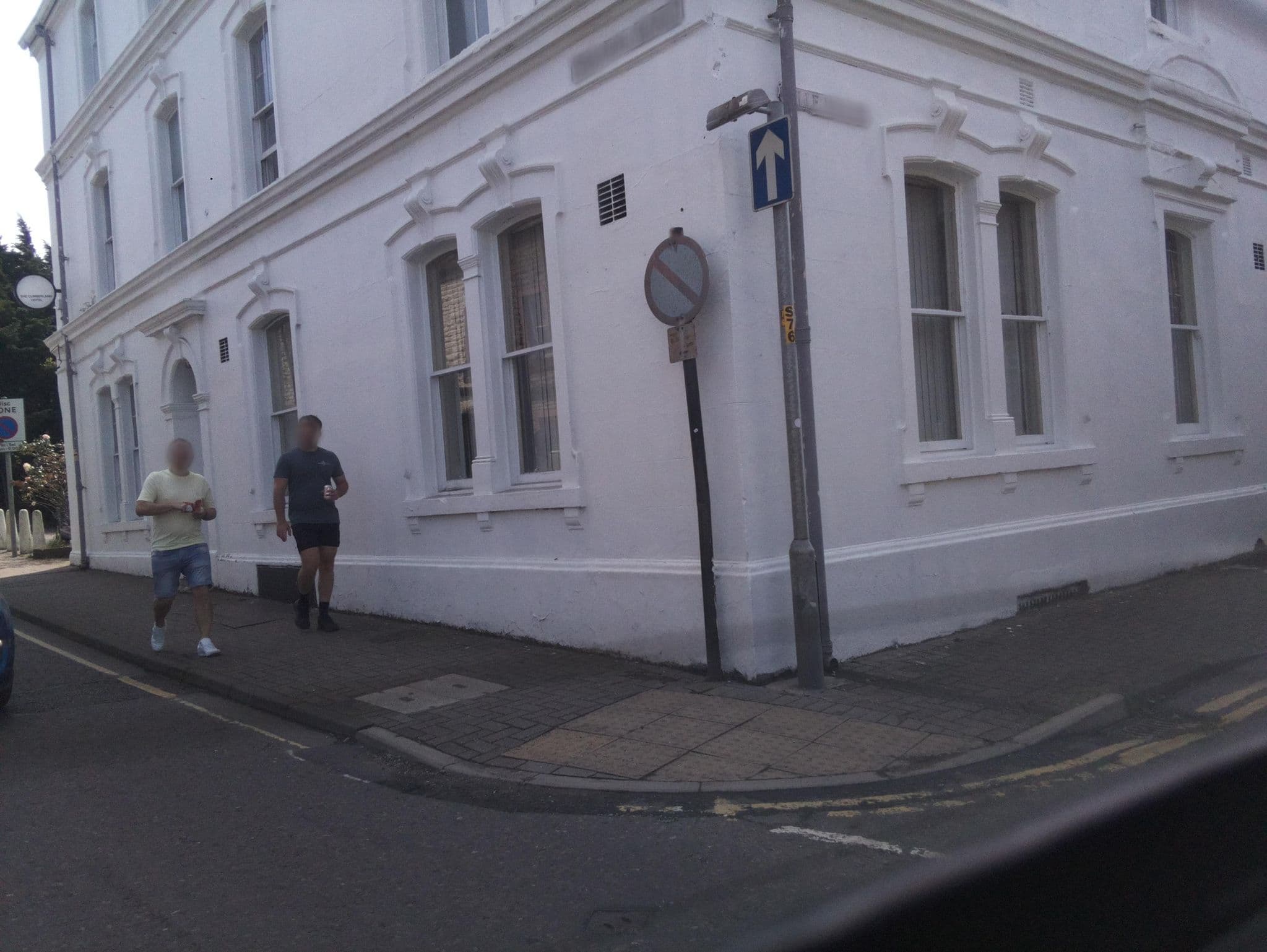 Street view near The Cumberland Hotel, Workington — © southglos (CC BY-SA · Mapillary)