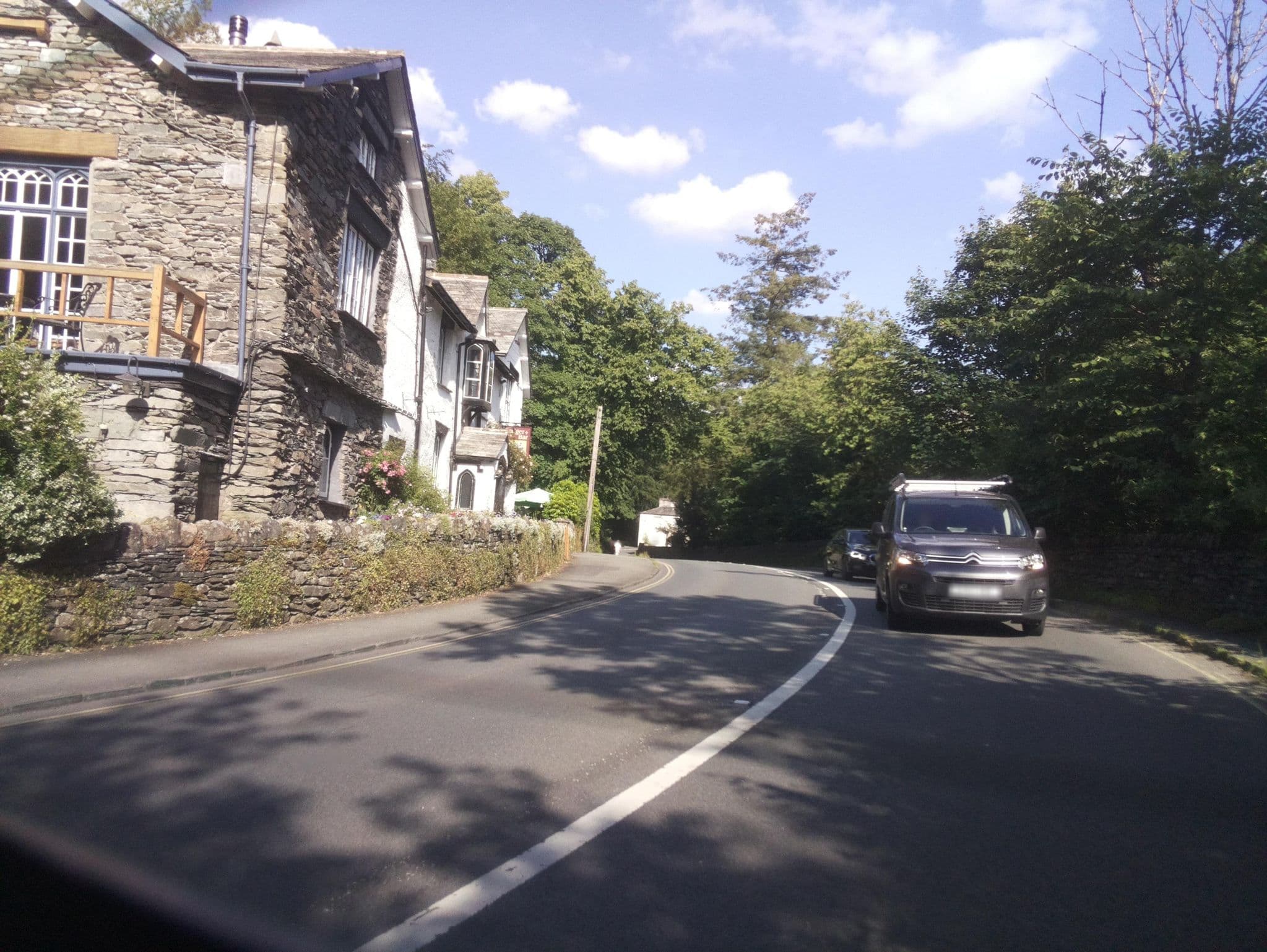 Street view near Glen Rothay Hotel, Ambleside