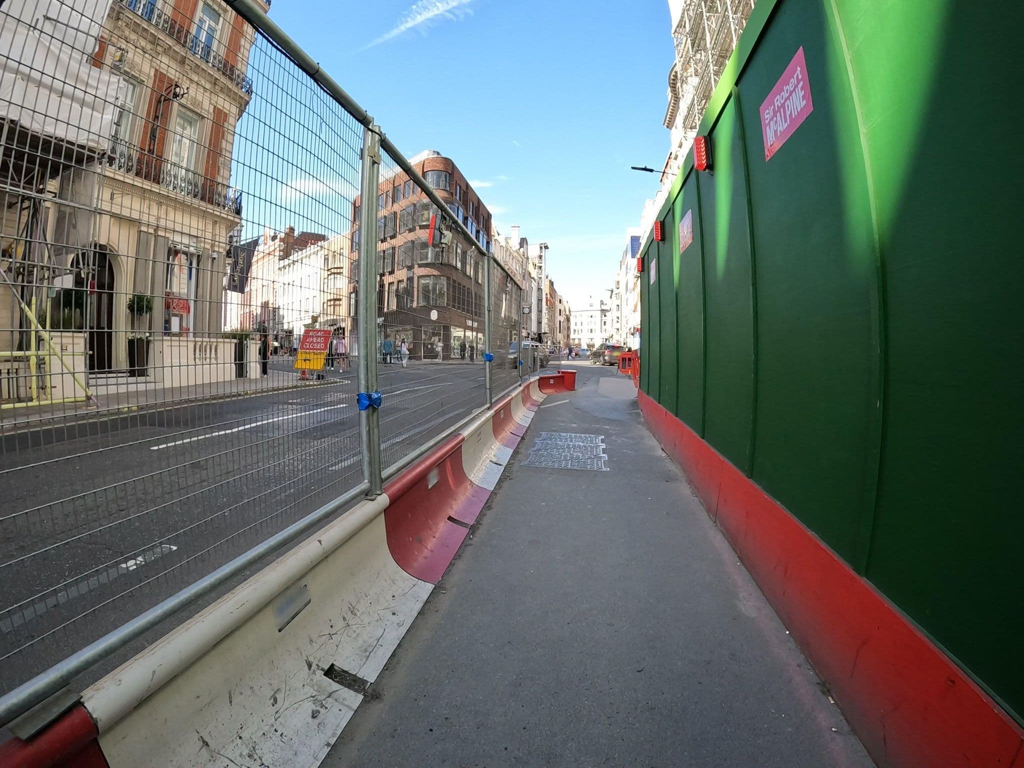 Street view near The Westbury Mayfair, West End — © erias (CC BY-SA · Mapillary)