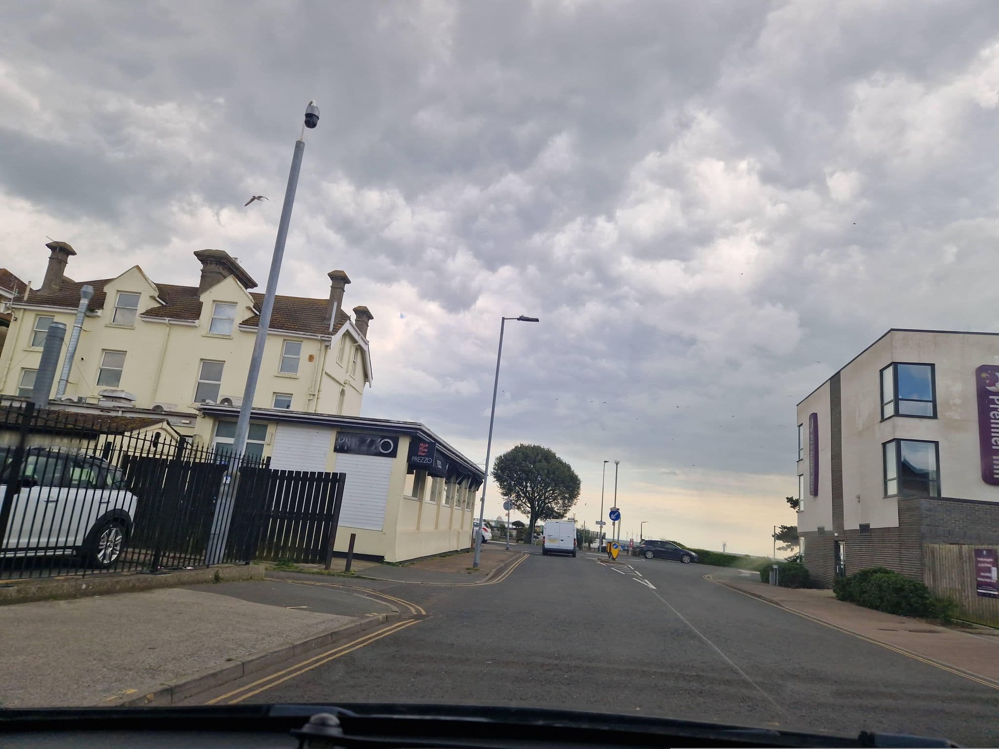 Street view near Premier Inn, Clacton-on-Sea — © edloach (CC BY-SA · Mapillary)
